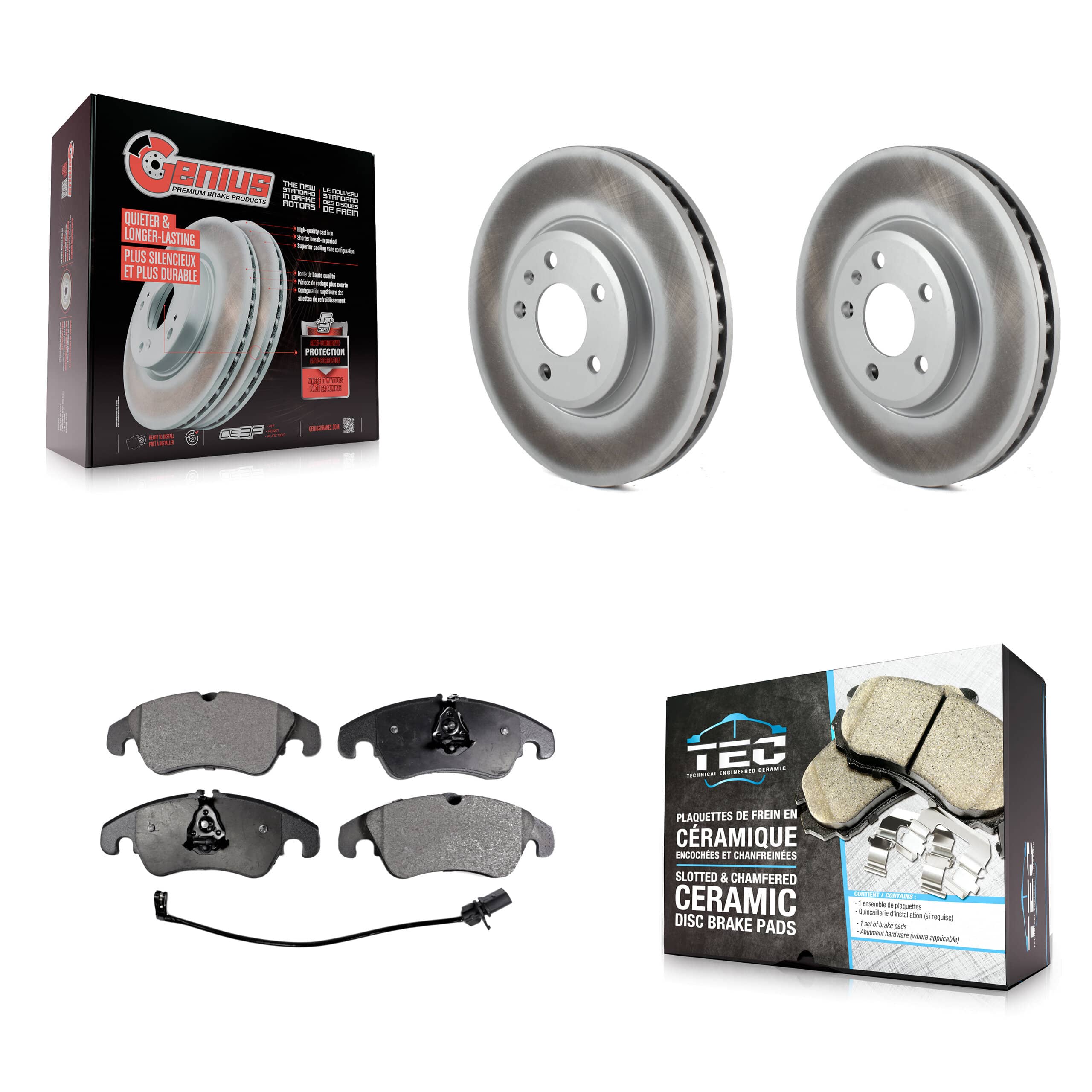 Transit Auto - KGT-100446 - Front Disc Brake Kits