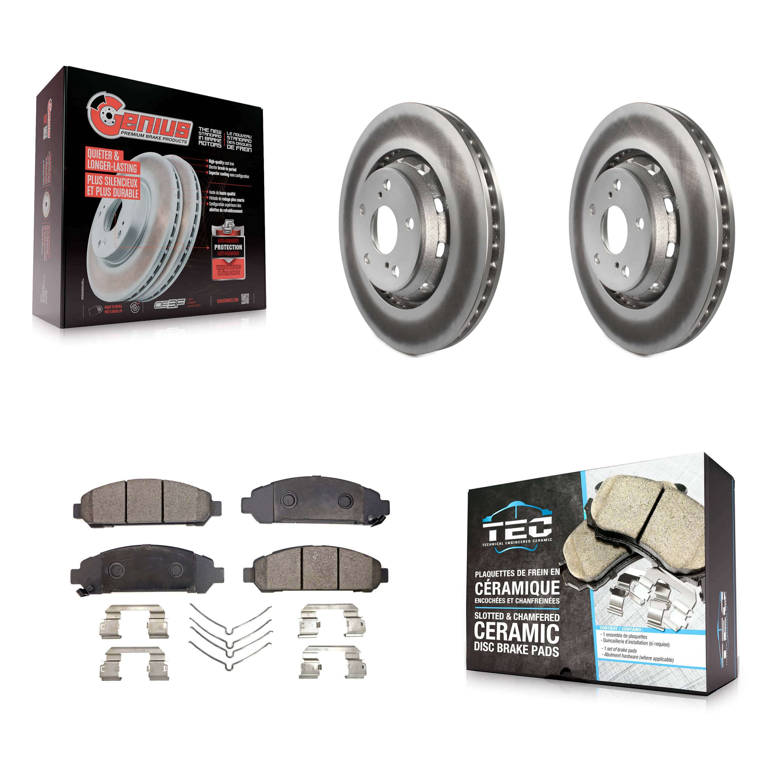 Transit Auto - KGT-100453 - Front Disc Brake Kits