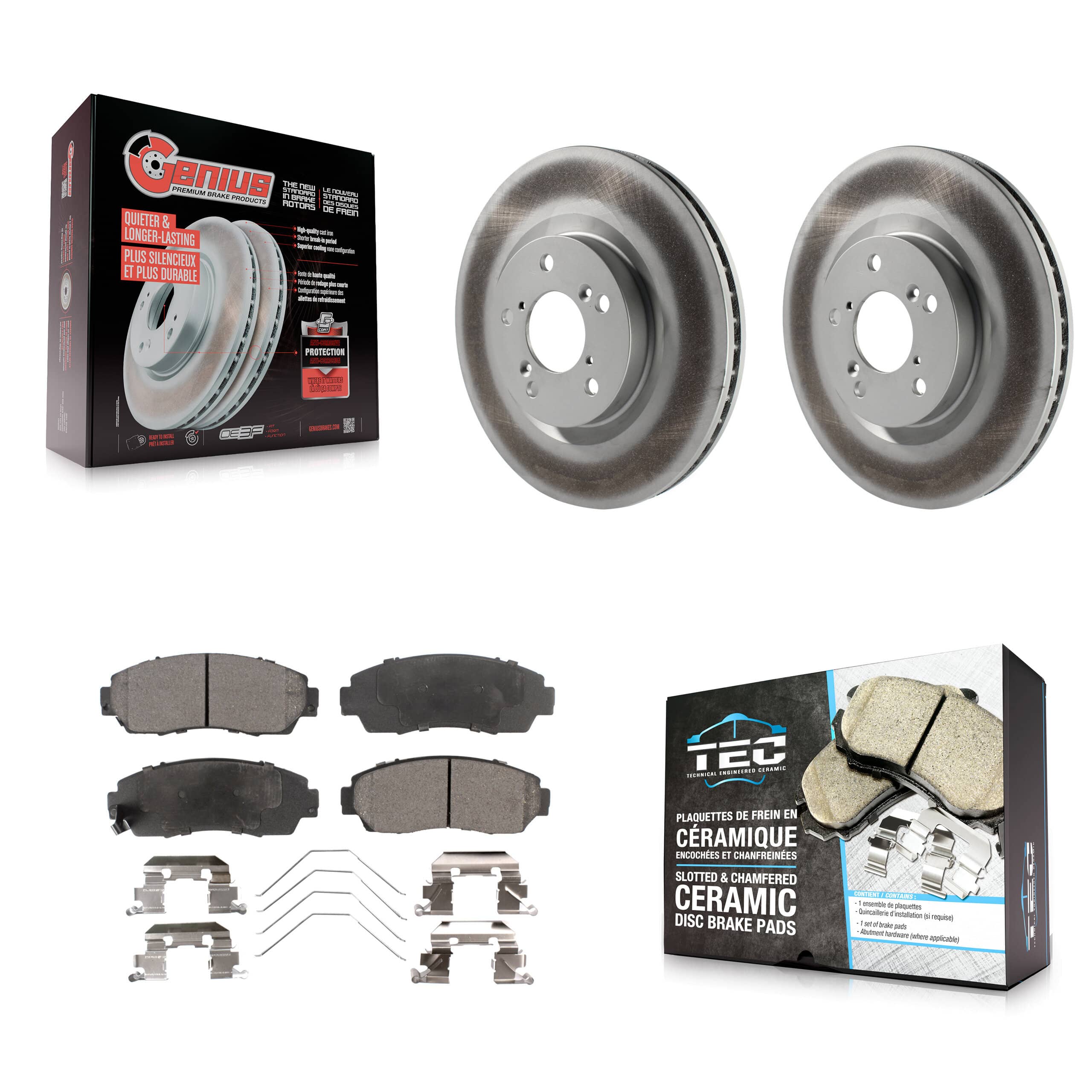Transit Auto - KGT-100454 - Front Disc Brake Kits