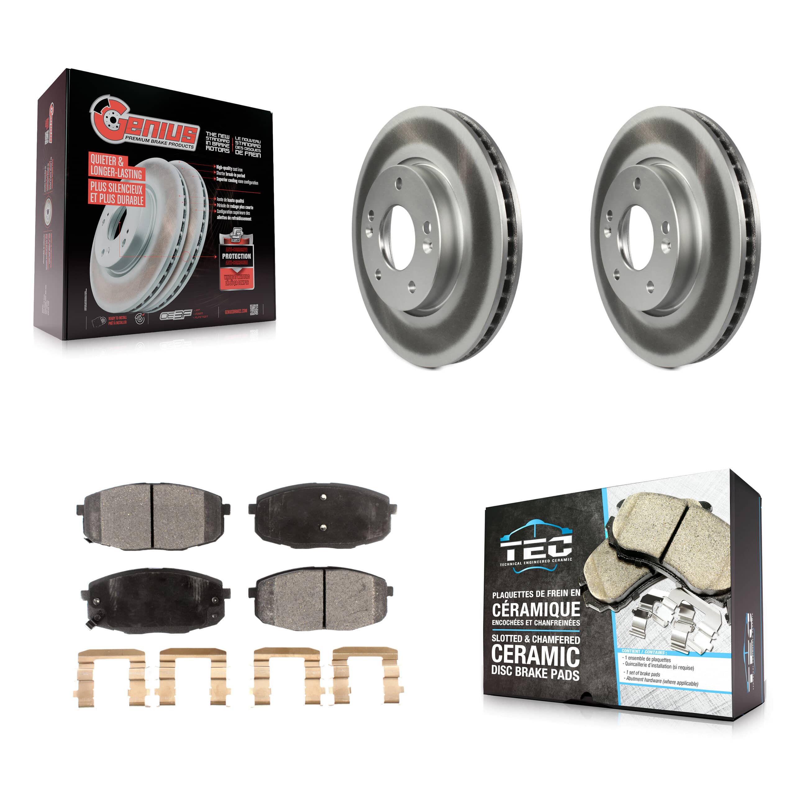 Transit Auto - KGT-100458 - Front Disc Brake Kits