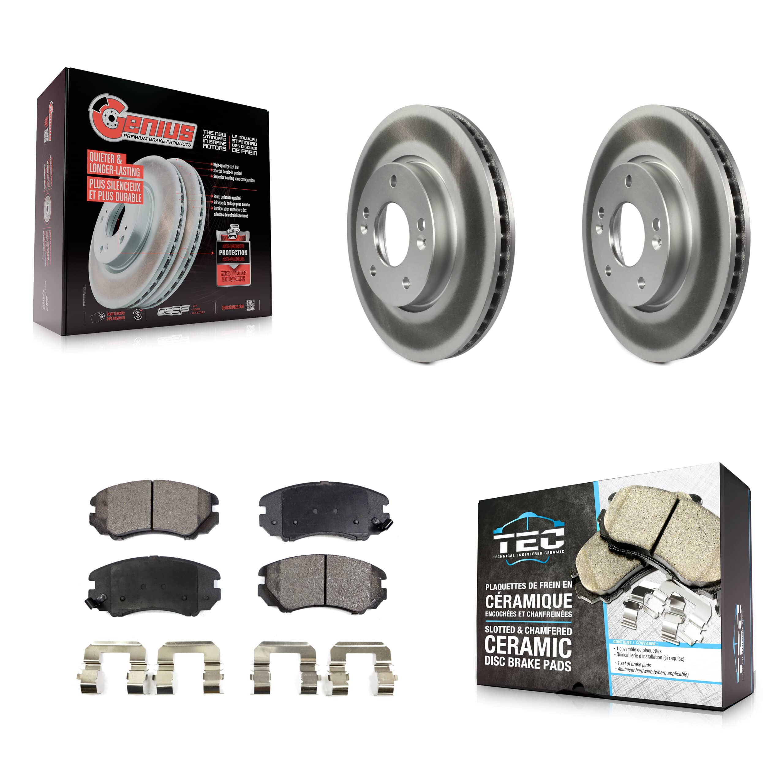 Transit Auto - KGT-100460 - Front Disc Brake Kits
