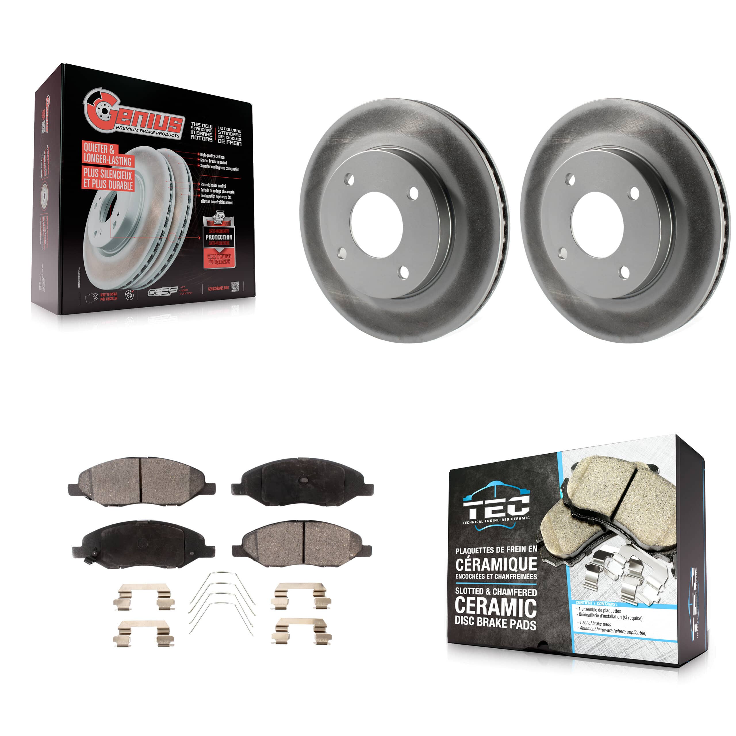 Transit Auto - KGT-100461 - Front Disc Brake Kits