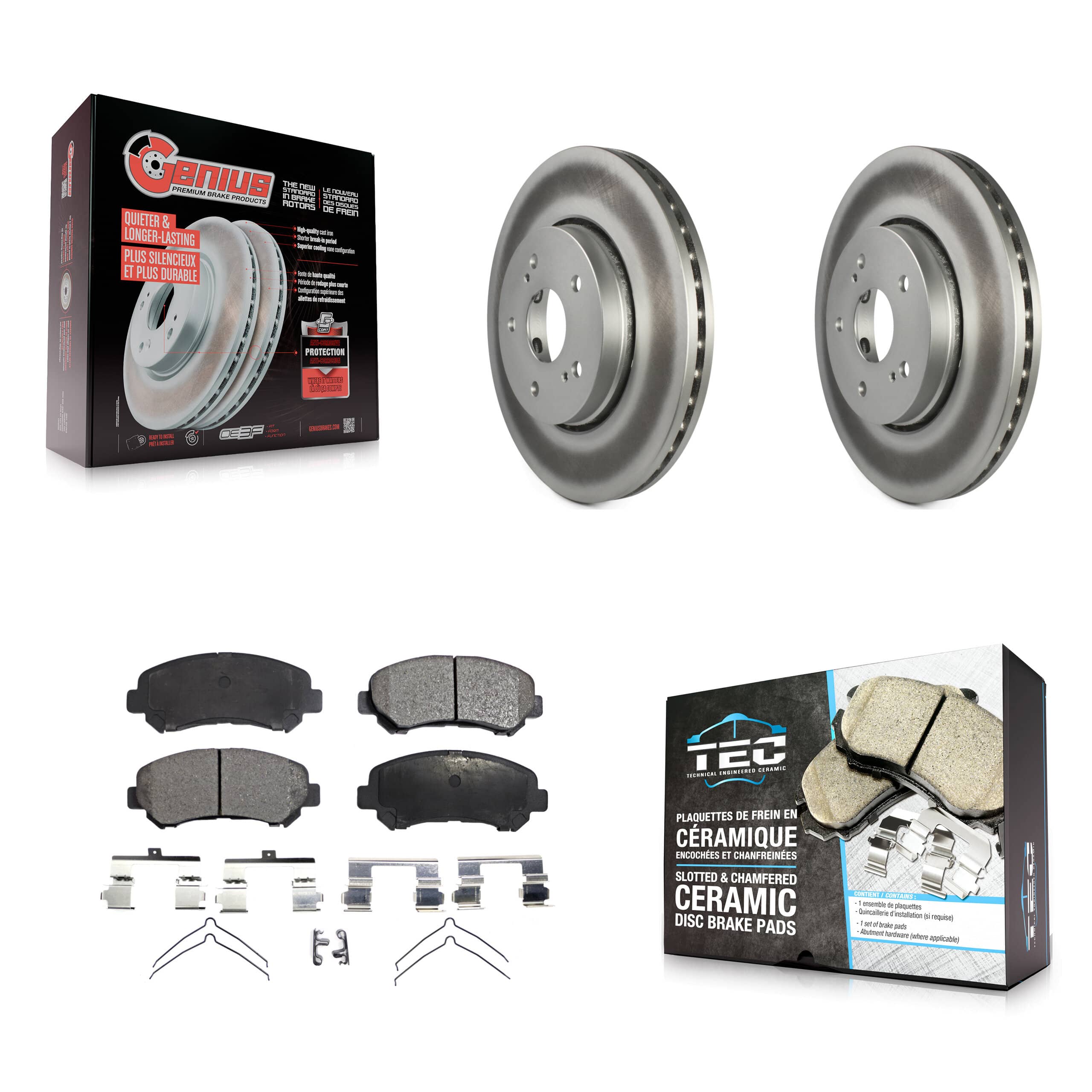 Transit Auto - KGT-100474 - Front Disc Brake Kits