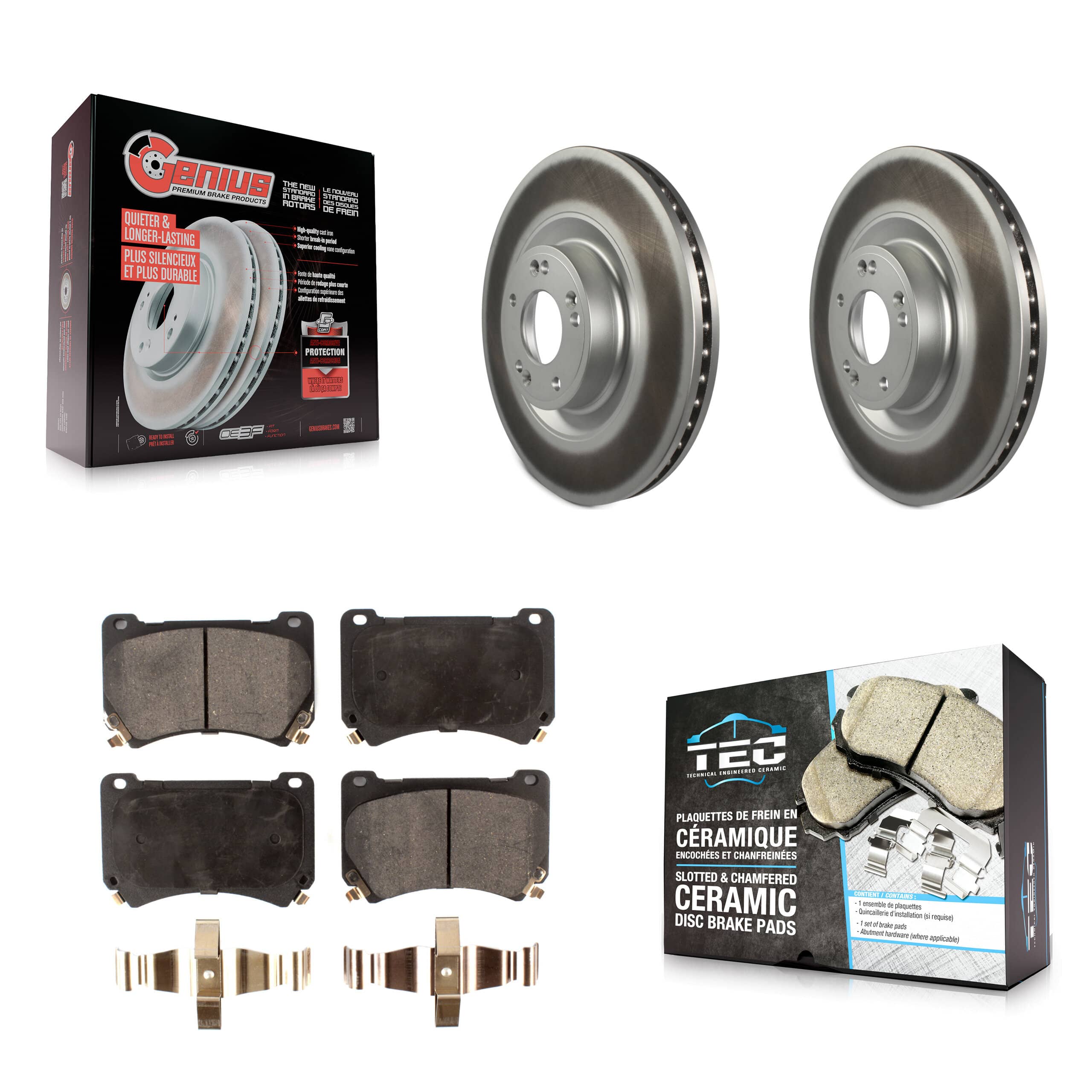 Transit Auto - KGT-100480 - Front Disc Brake Kits