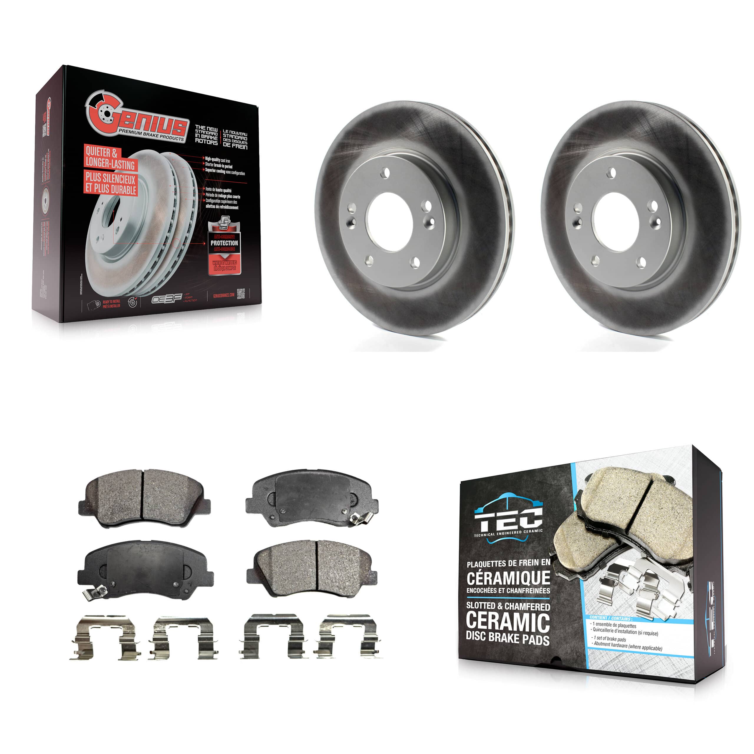 Transit Auto - KGT-100483 - Front Disc Brake Kits