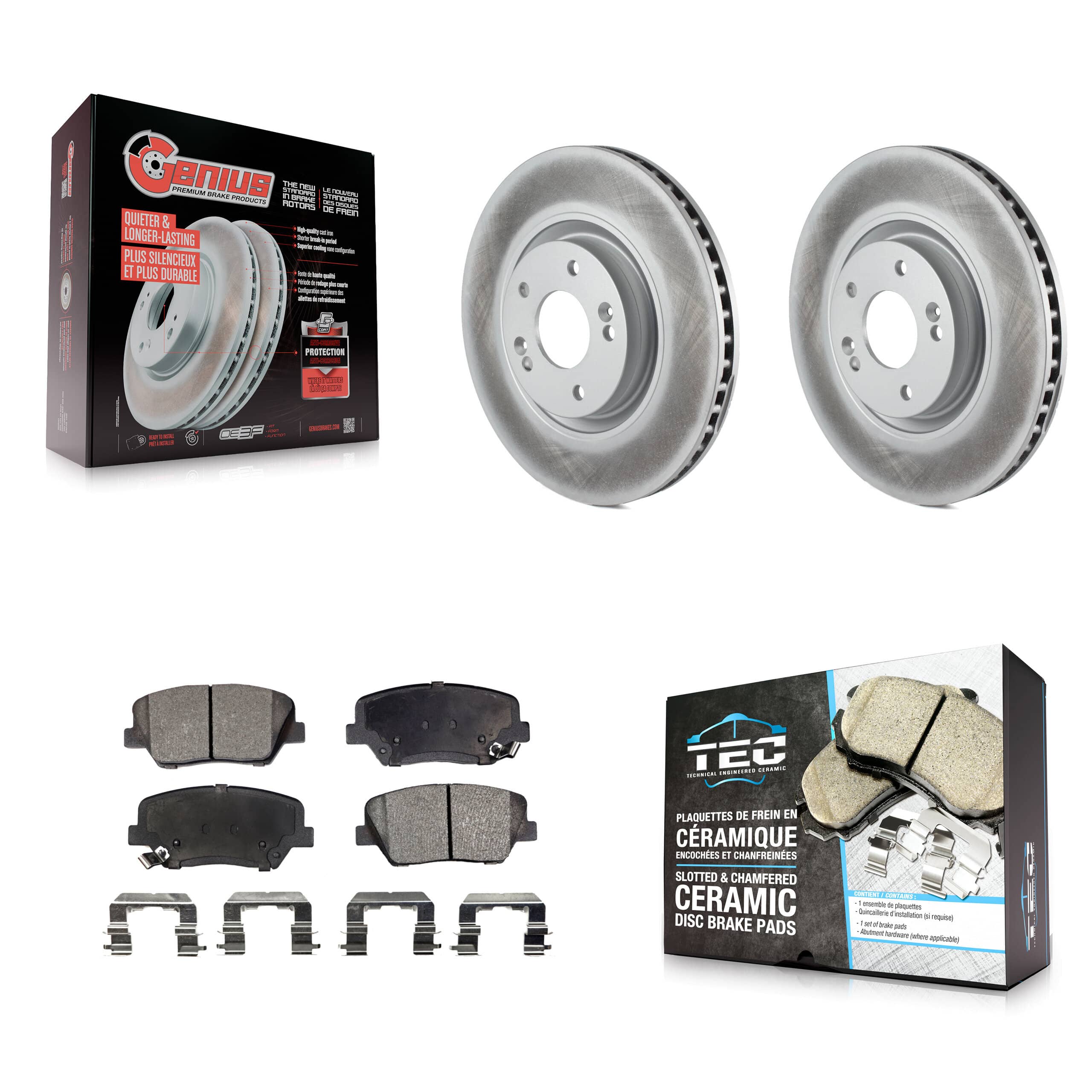 Transit Auto - KGT-100488 - Front Disc Brake Kits