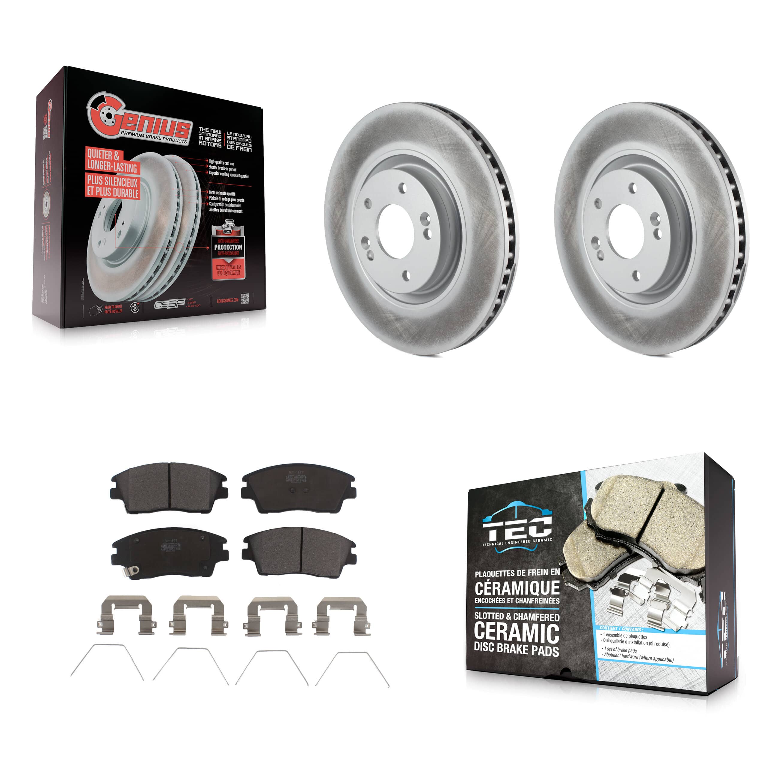 Transit Auto - KGT-100489 - Front Disc Brake Kits