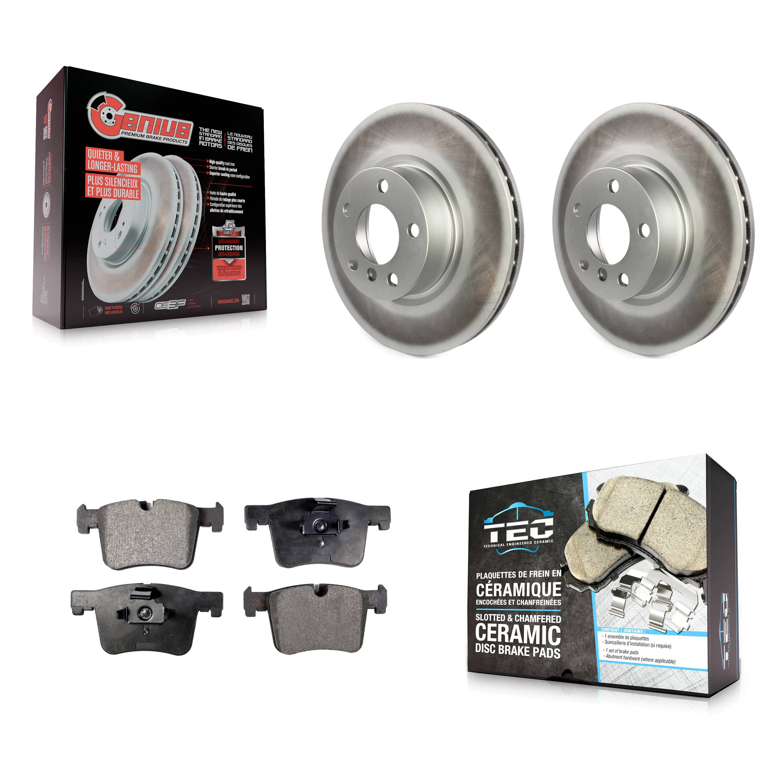Transit Auto - KGT-100491 - Front Disc Brake Kits