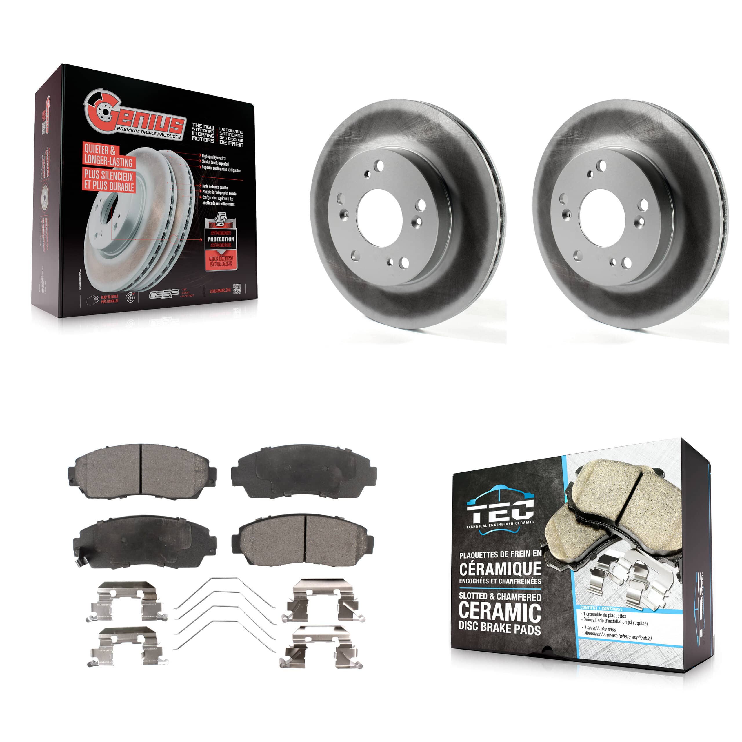 Transit Auto - KGT-100501 - Front Disc Brake Kits