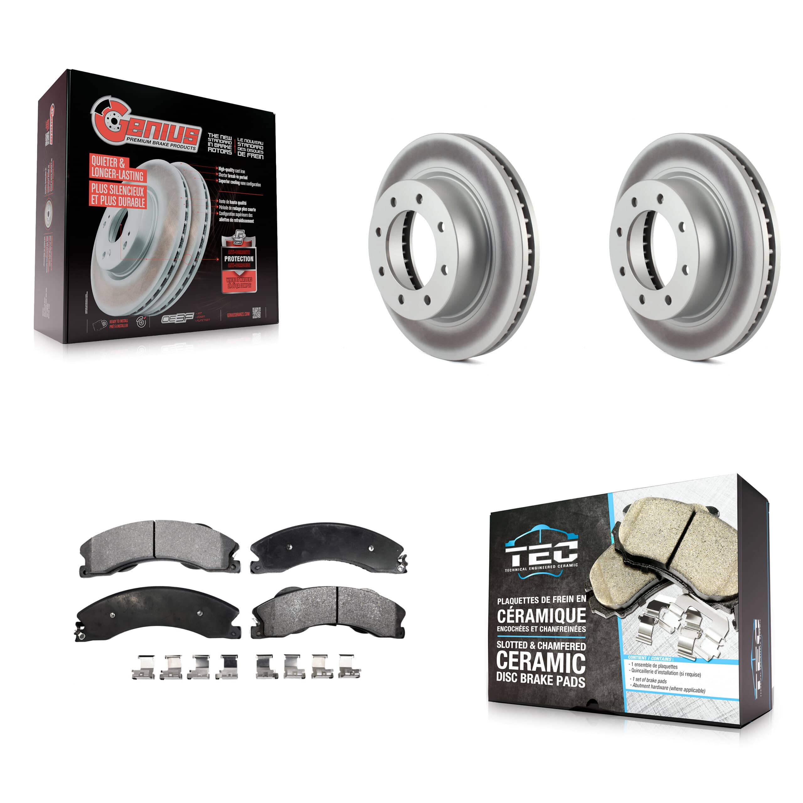 Transit Auto - KGT-100505 - Front Disc Brake Kits