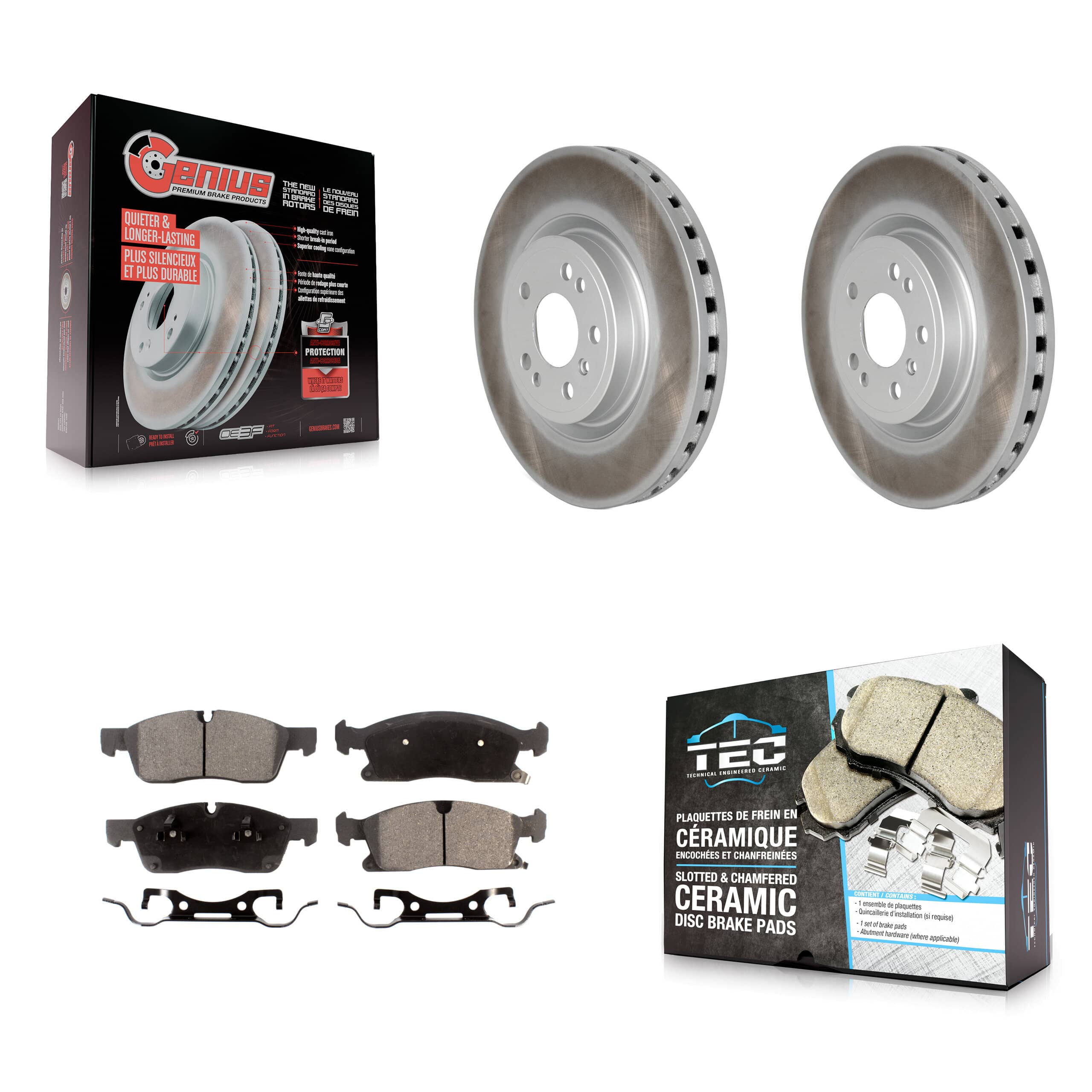 Transit Auto - KGT-100509 - Front Disc Brake Kits