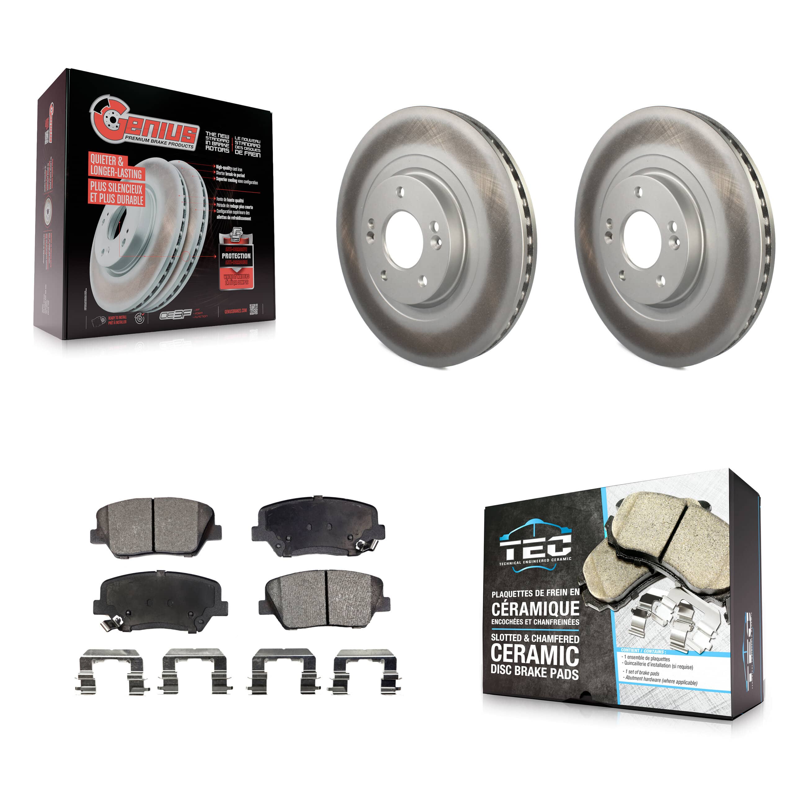 Transit Auto - KGT-100513 - Front Disc Brake Kits