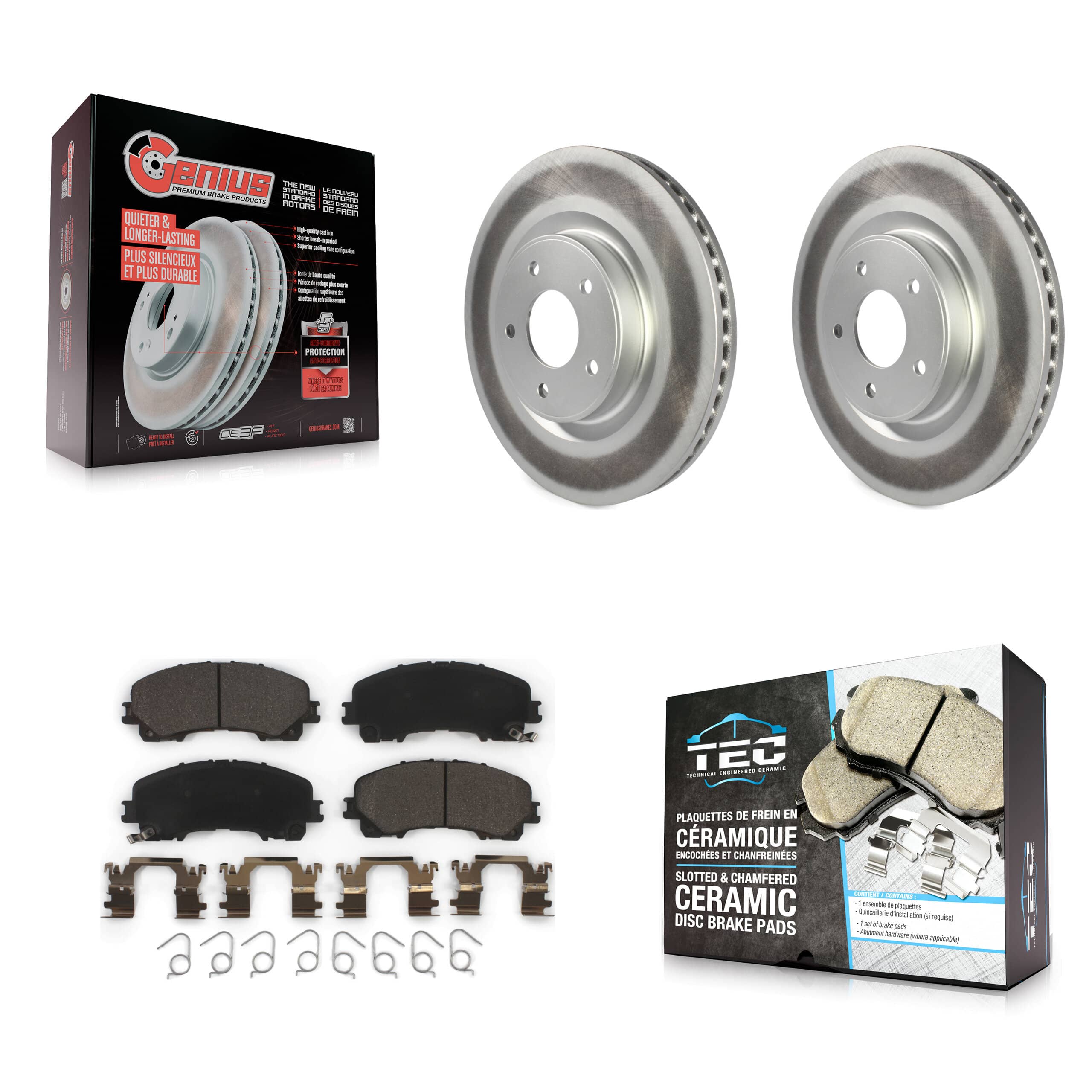 Transit Auto - KGT-100526 - Front Disc Brake Kits