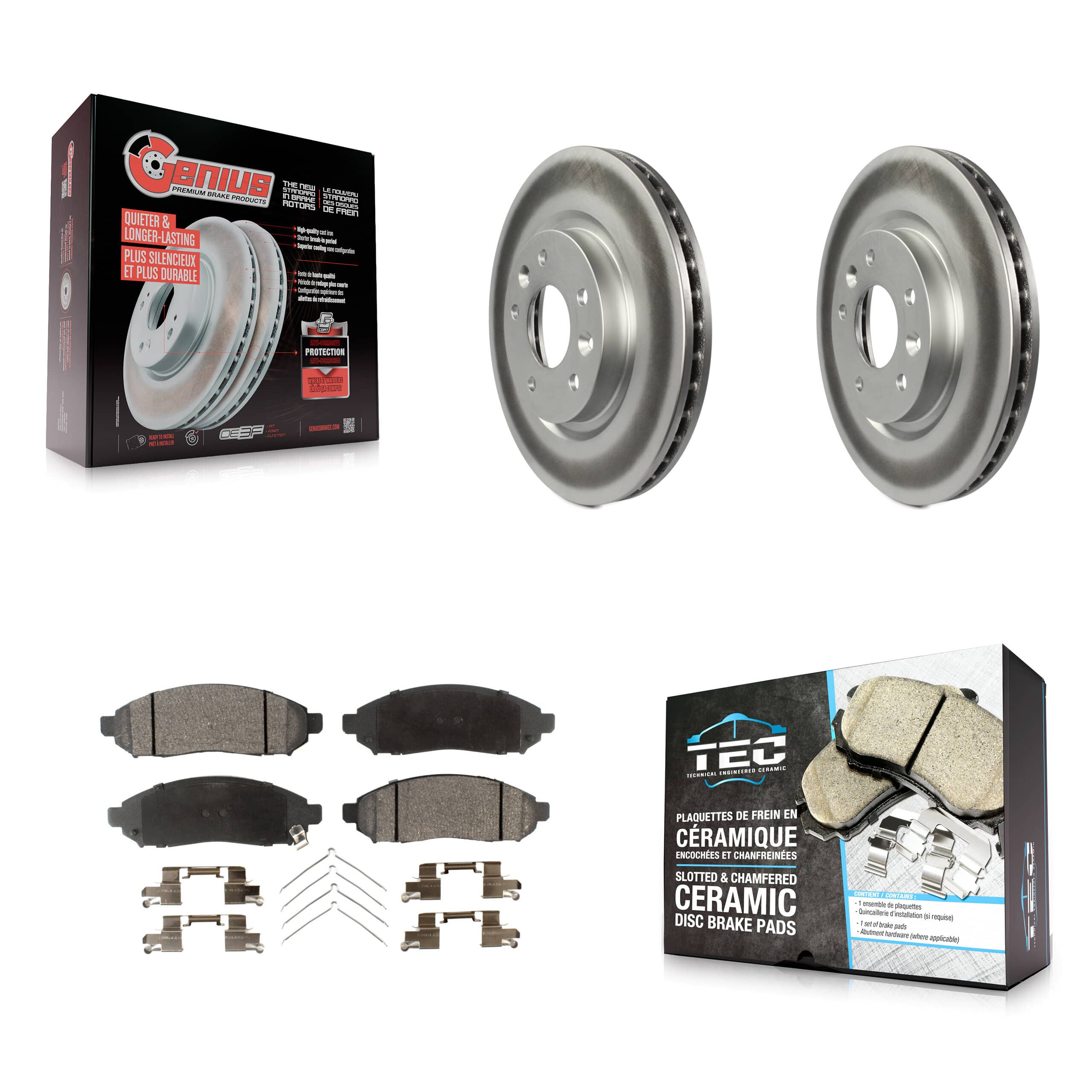 Transit Auto - KGT-100538 - Front Disc Brake Kits
