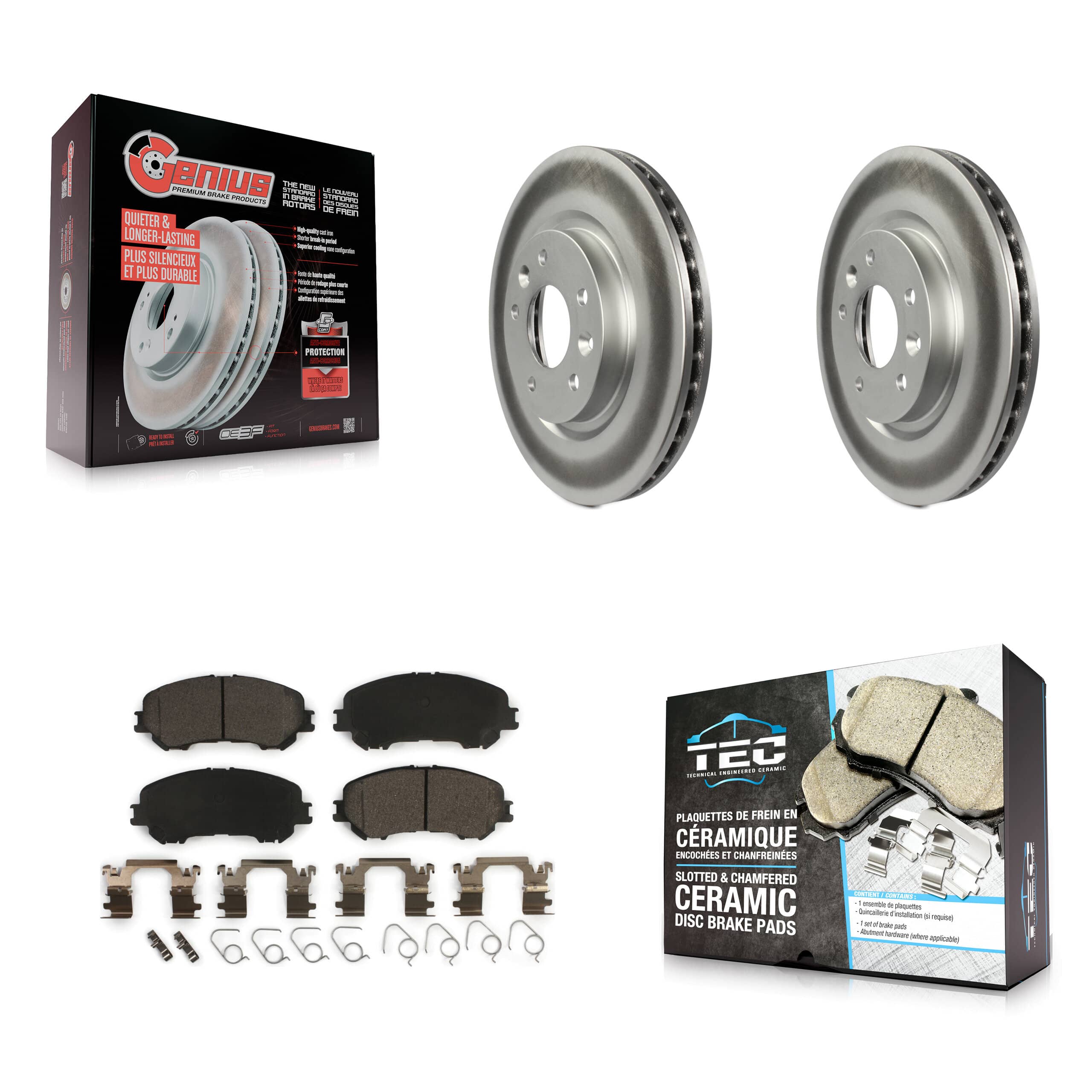 Transit Auto - KGT-100540 - Front Disc Brake Kits