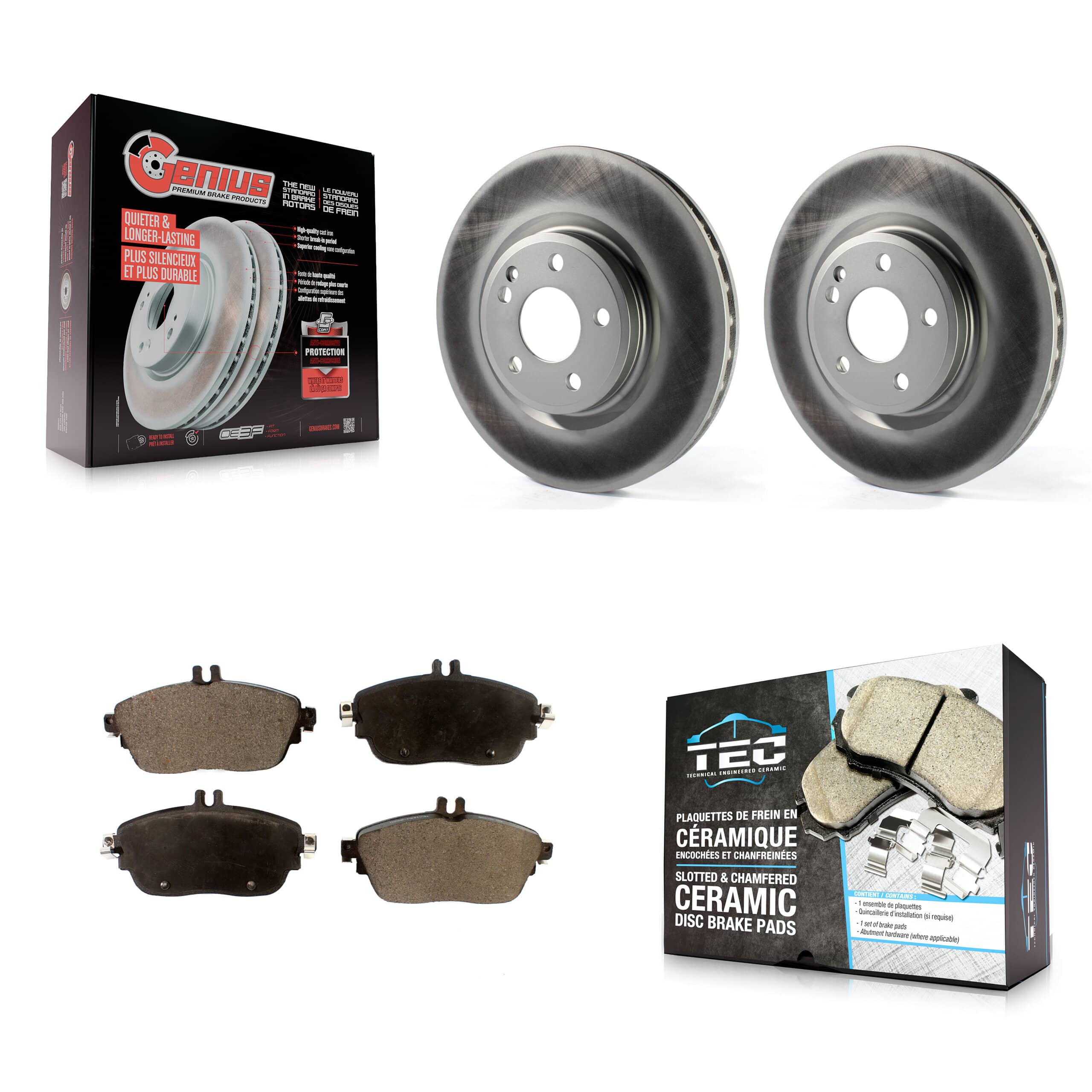 Transit Auto - KGT-100541 - Front Disc Brake Kits