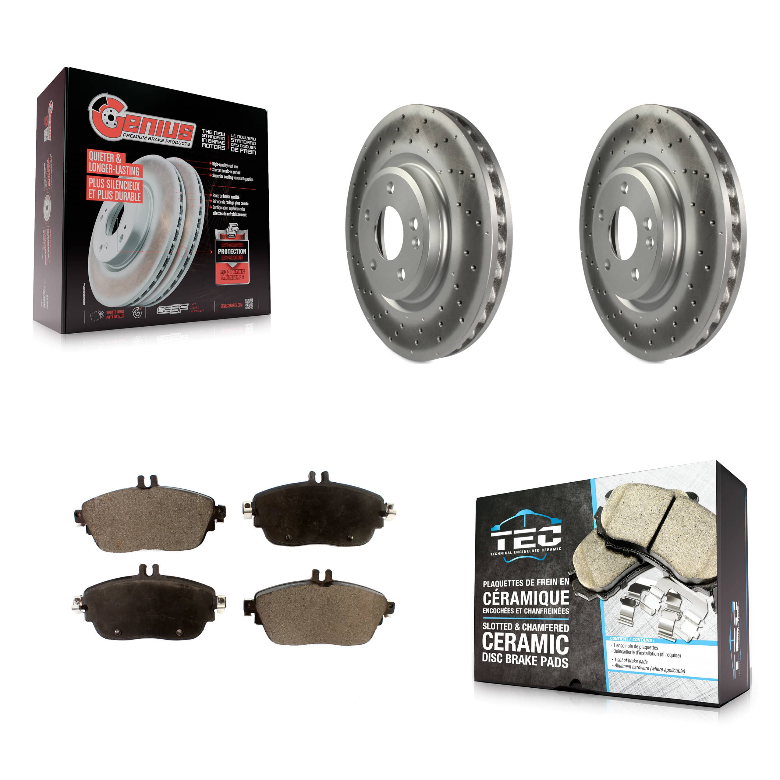 Transit Auto - KGT-100542 - Front Disc Brake Kits