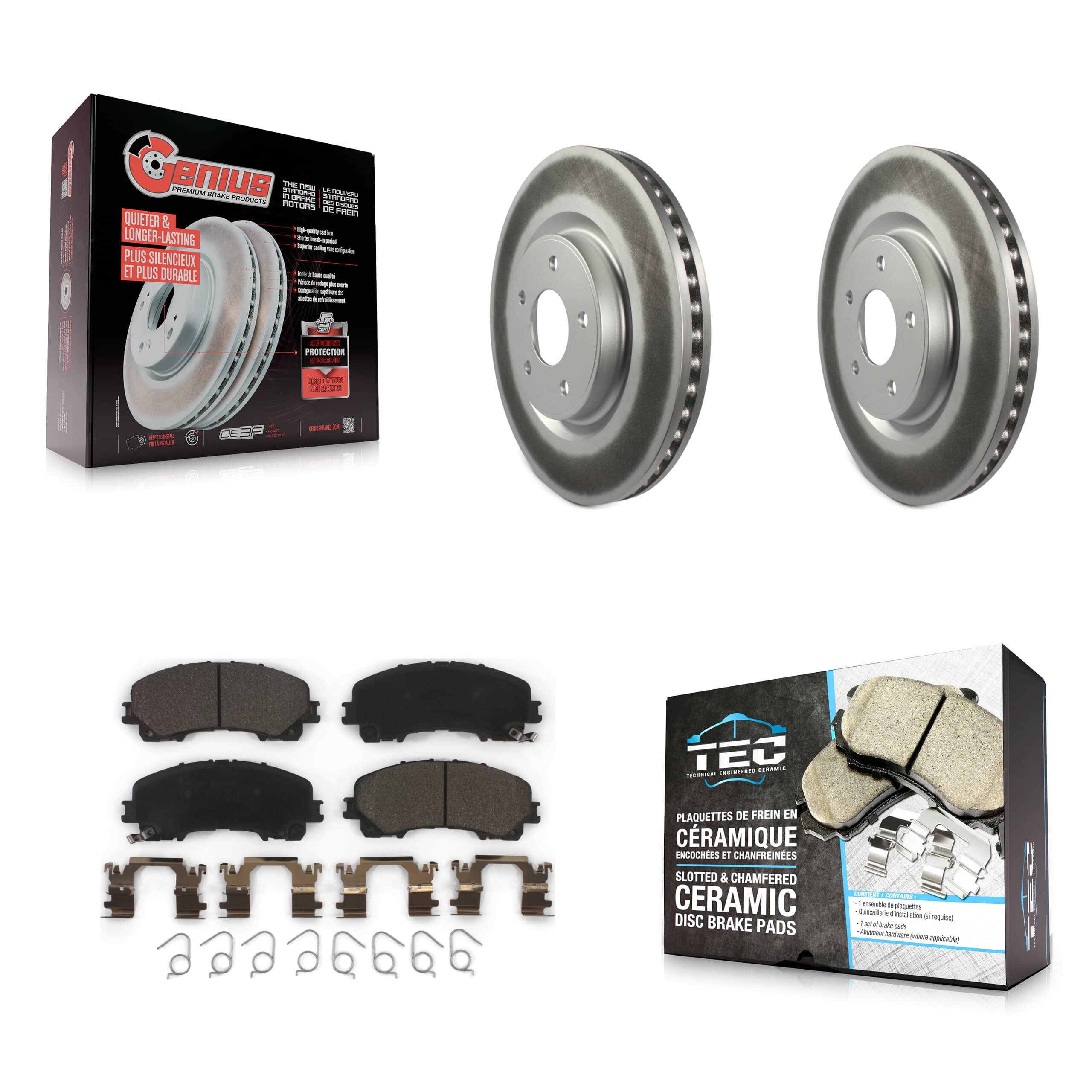 Transit Auto - KGT-100543 - Front Disc Brake Kits