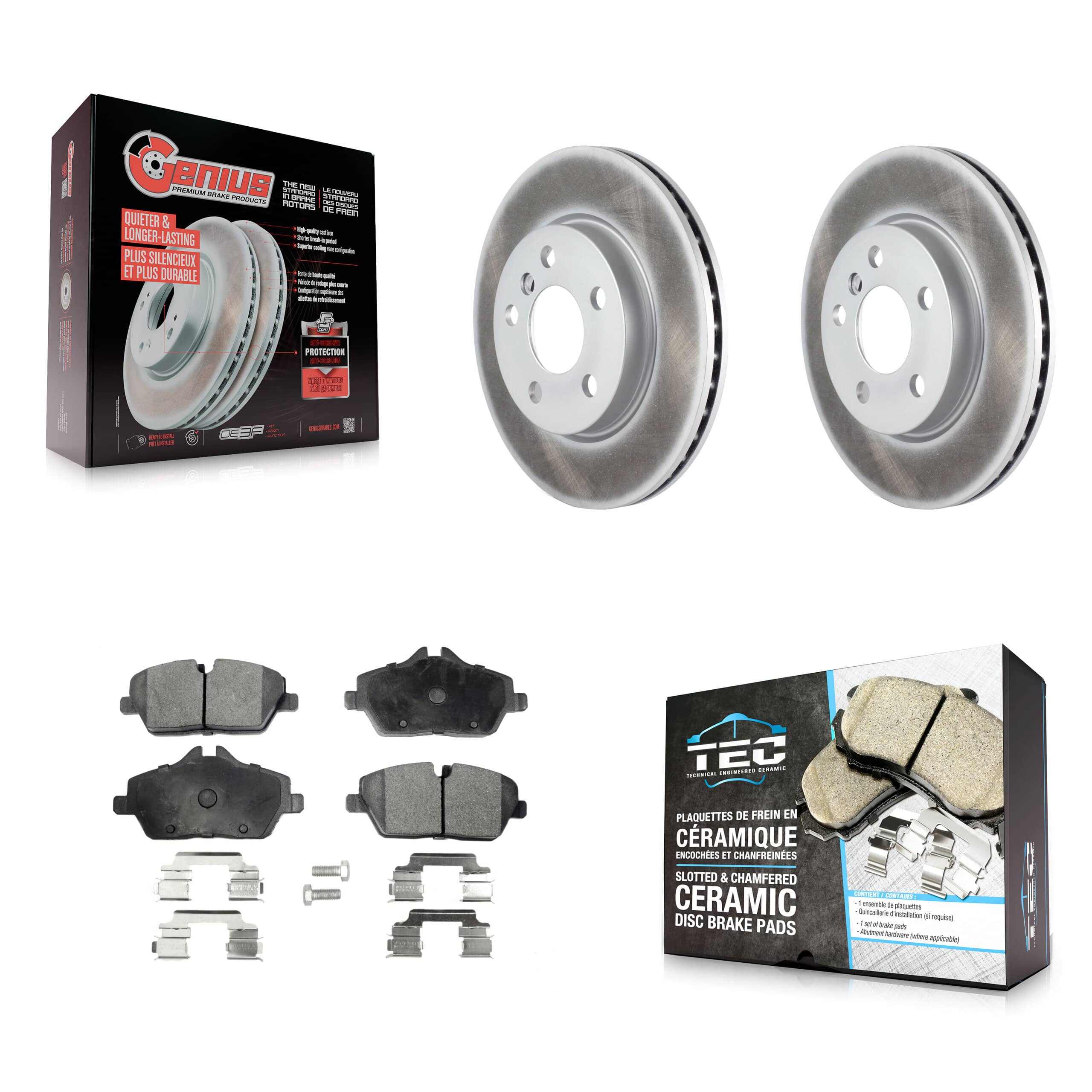 Transit Auto - KGT-100554 - Front Disc Brake Kits