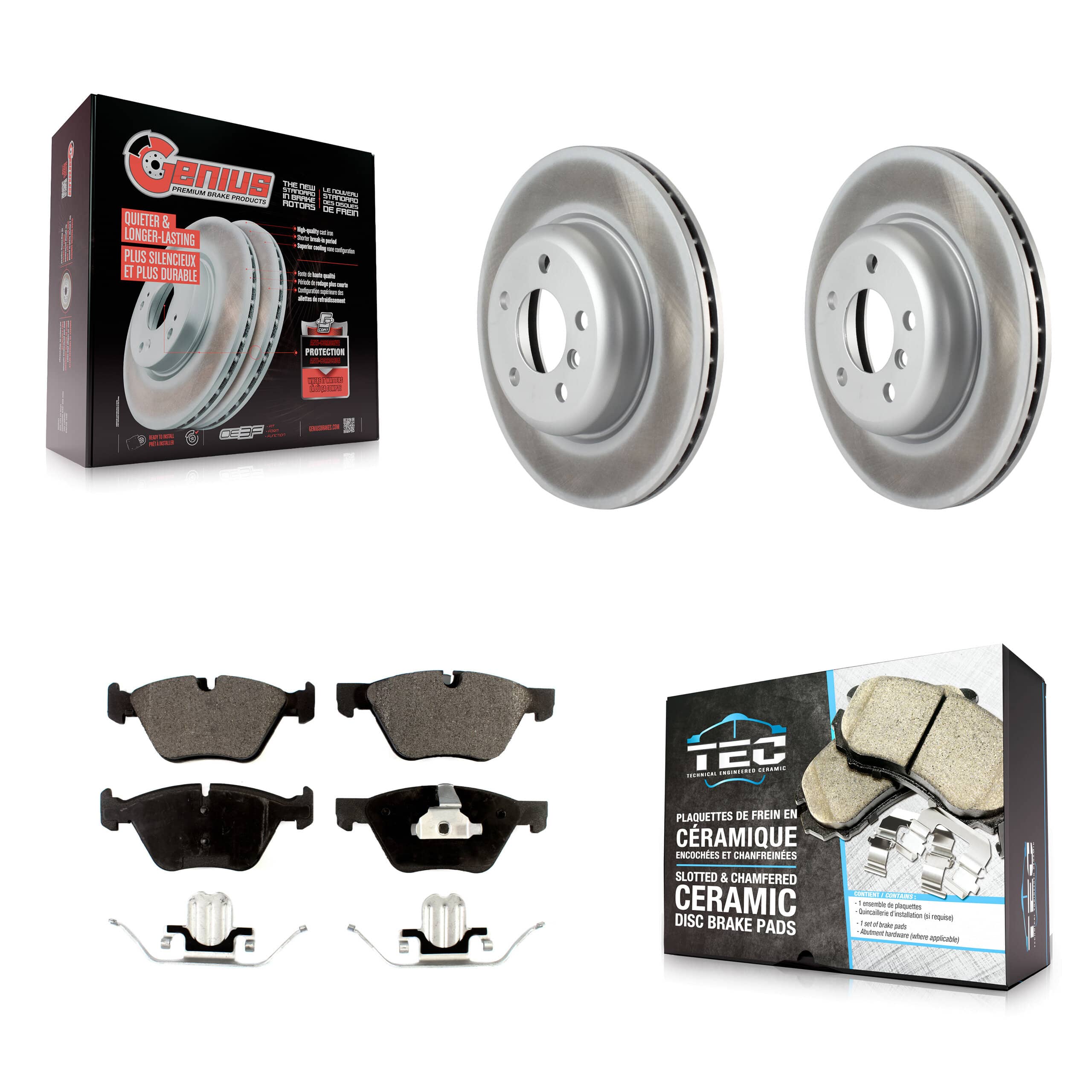 Transit Auto - KGT-100555 - Front Disc Brake Kits
