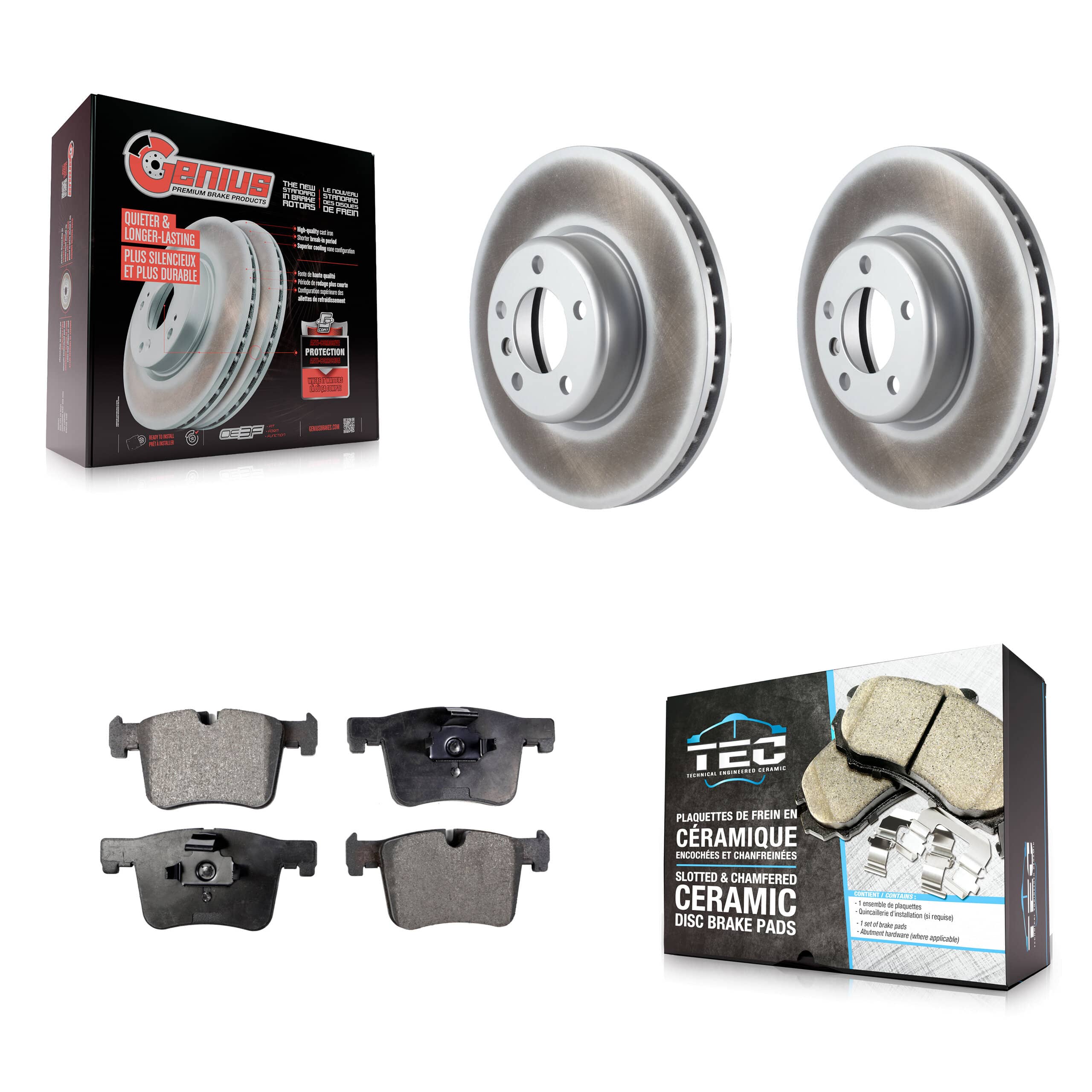 Transit Auto - KGT-100557 - Front Disc Brake Kits