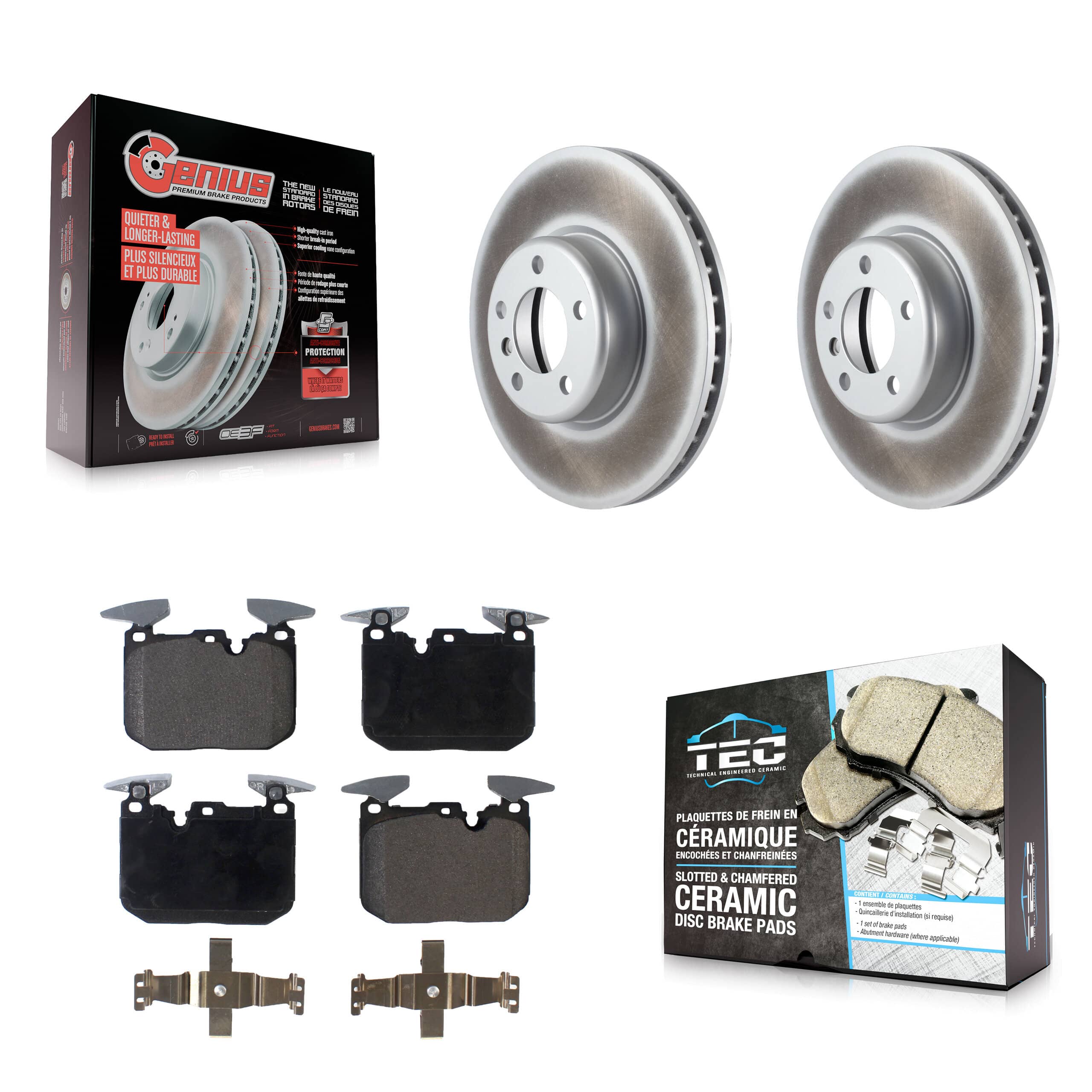 Transit Auto - KGT-100558 - Front Disc Brake Kits