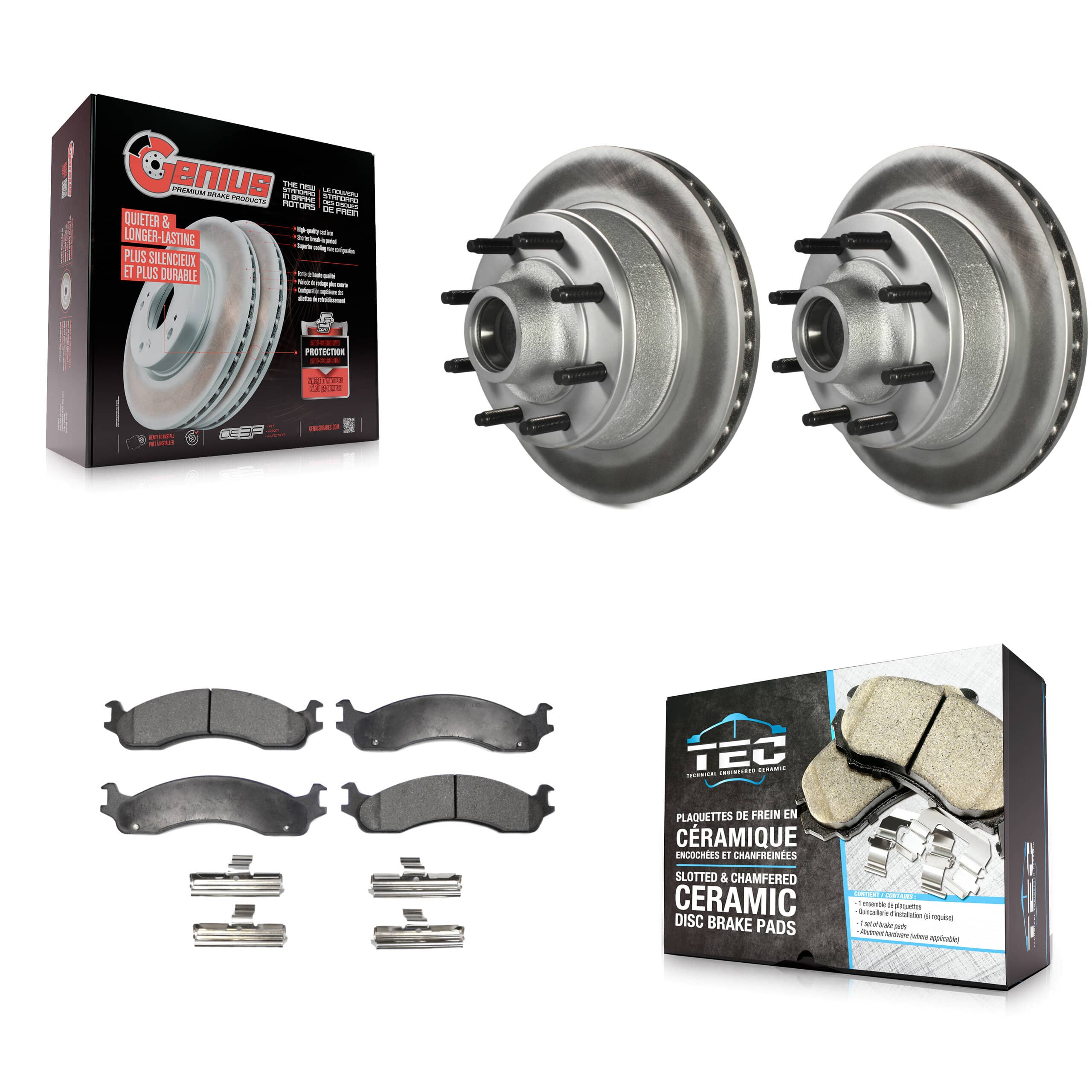 Transit Auto - KGT-100570 - Front Disc Brake Kits