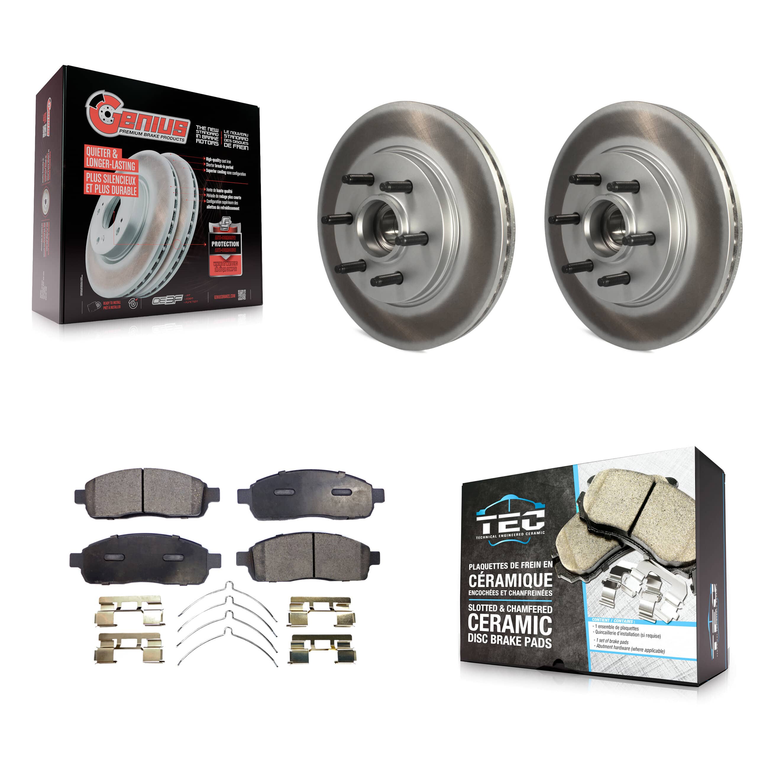 Transit Auto - KGT-100576 - Front Disc Brake Kits