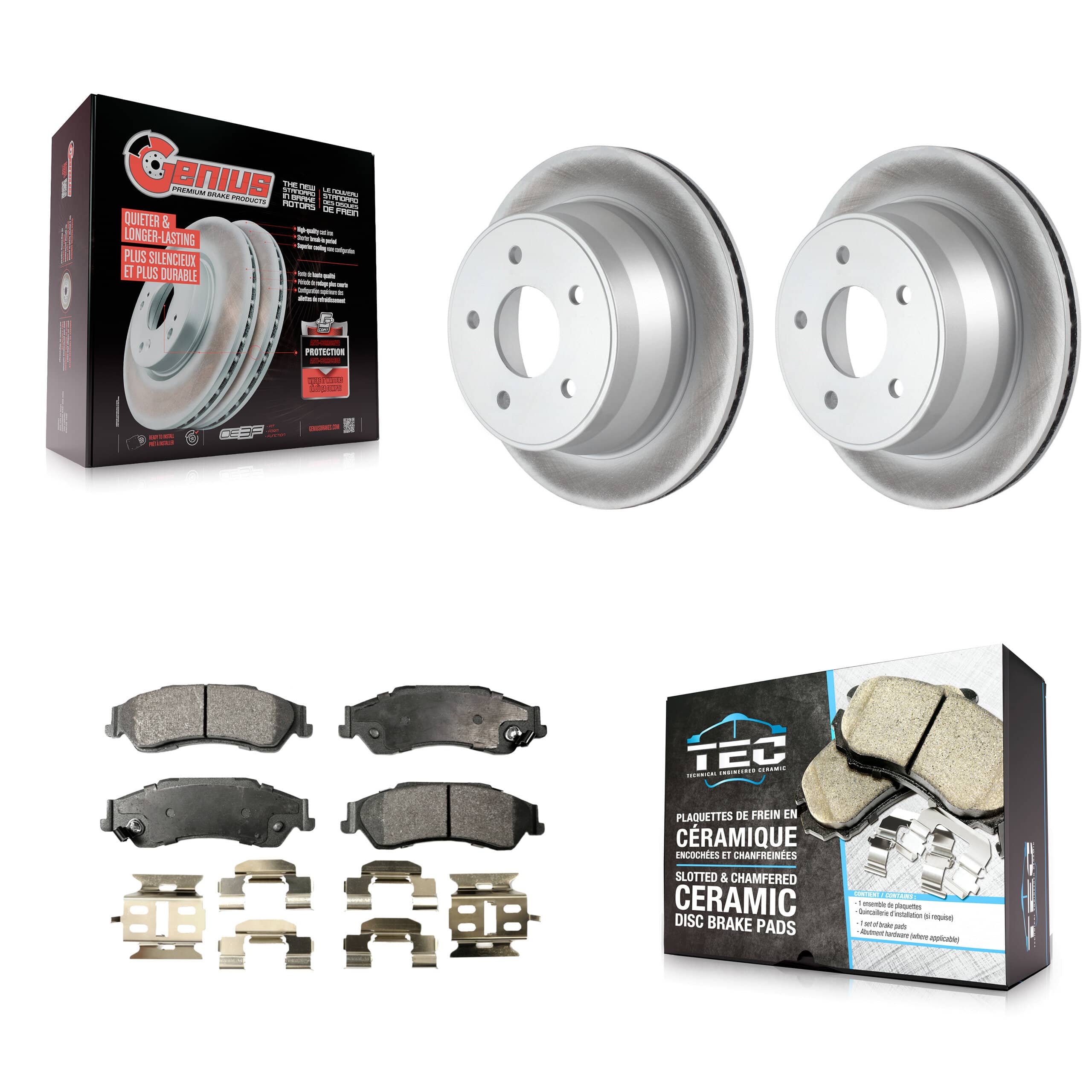 Transit Auto - KGT-101278 - Rear Disc Brake Kits