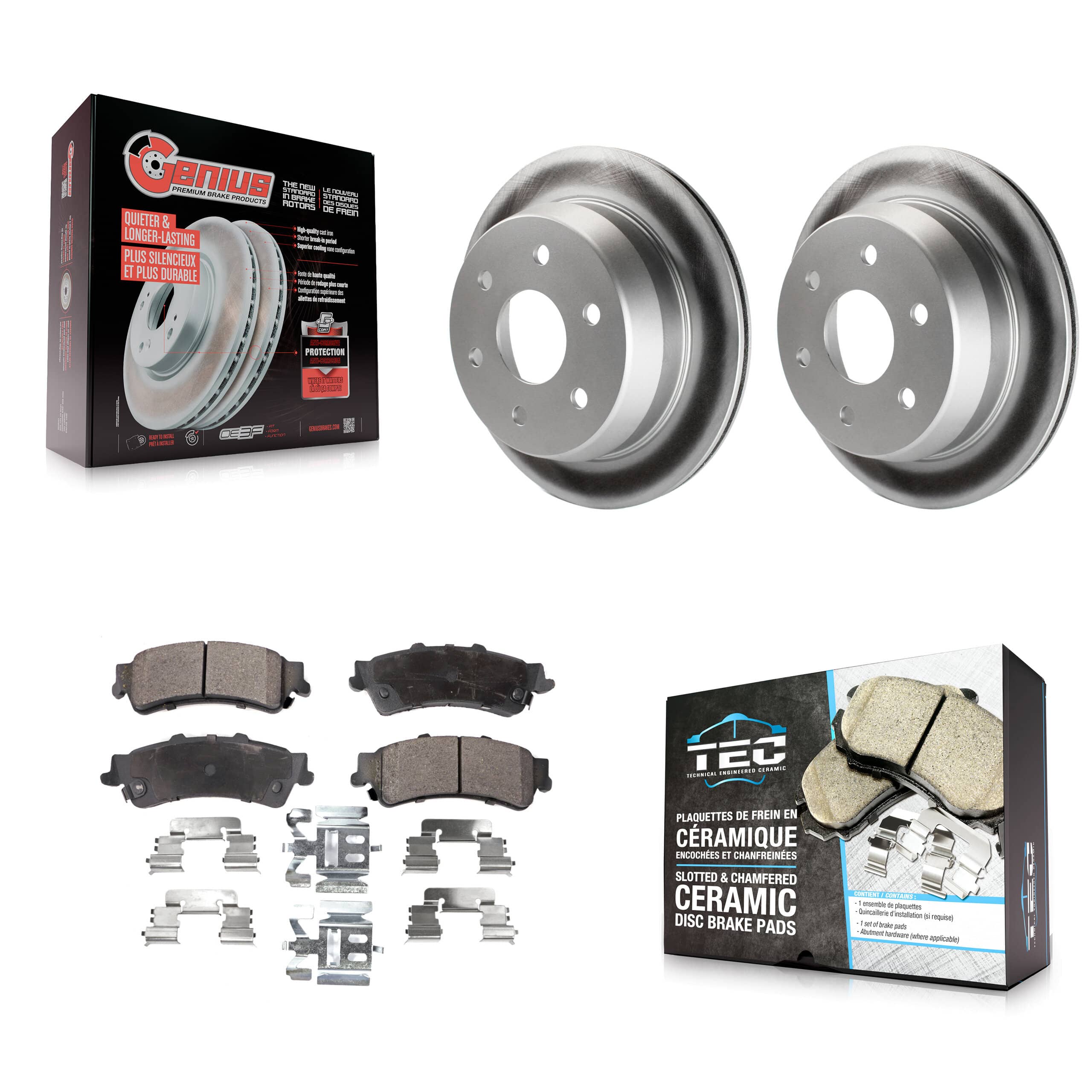Transit Auto - KGT-101280 - Rear Disc Brake Kits