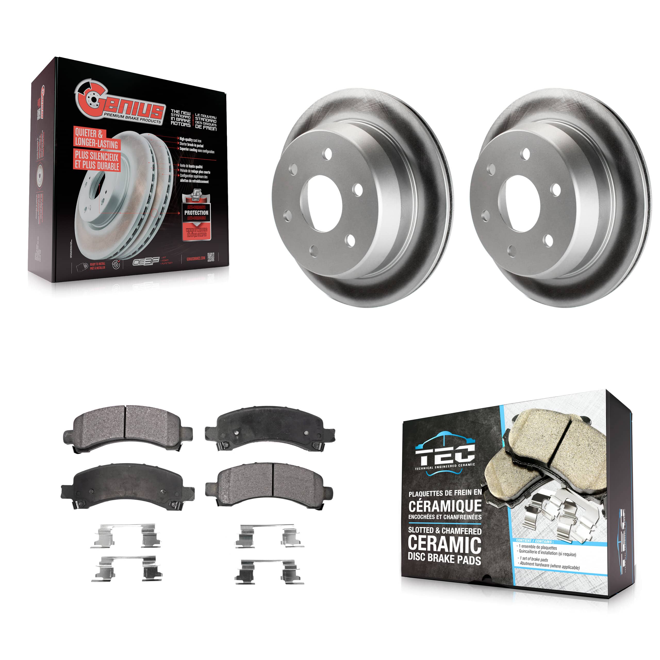 Transit Auto - KGT-101282 - Rear Disc Brake Kits