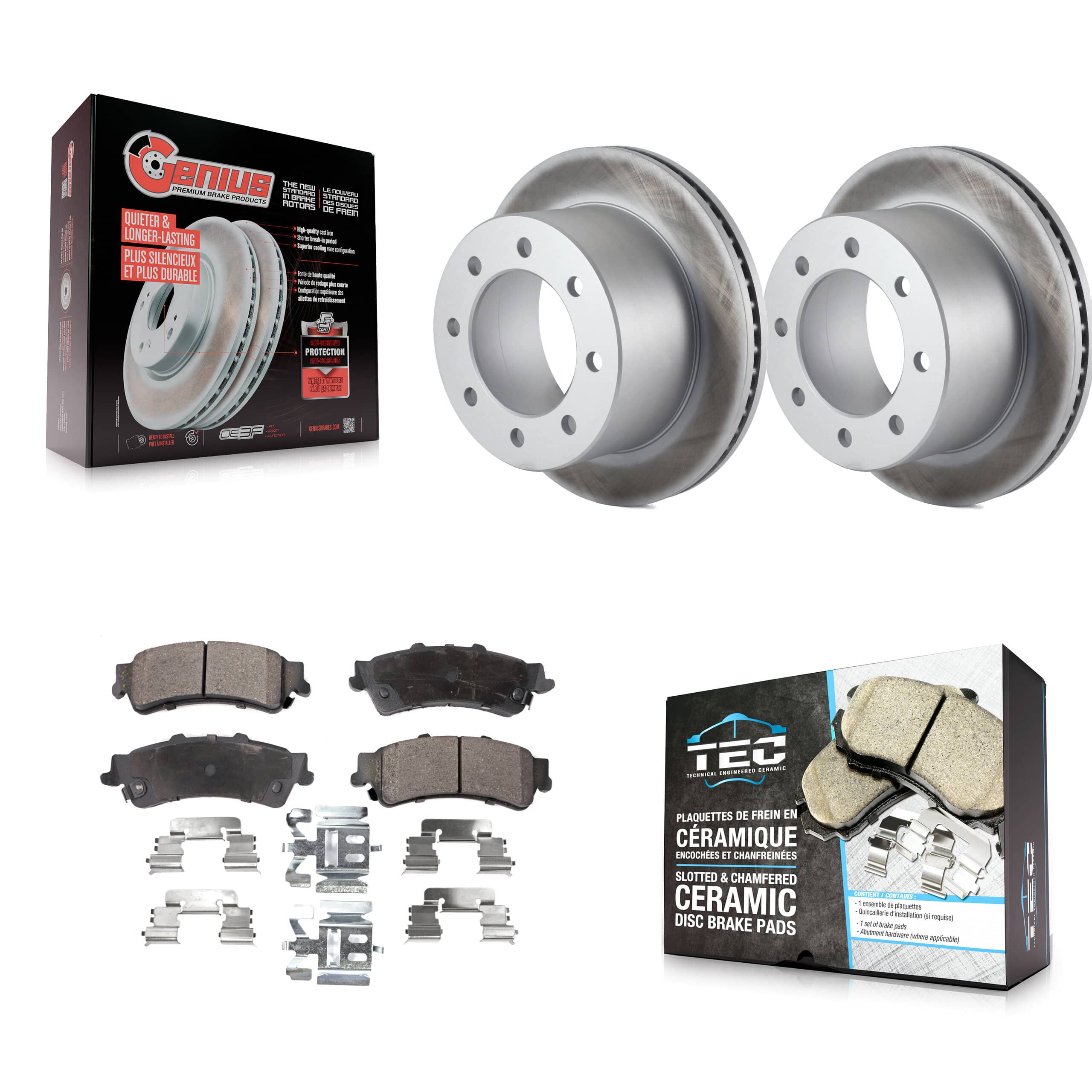 Transit Auto - KGT-101293 - Rear Disc Brake Kits