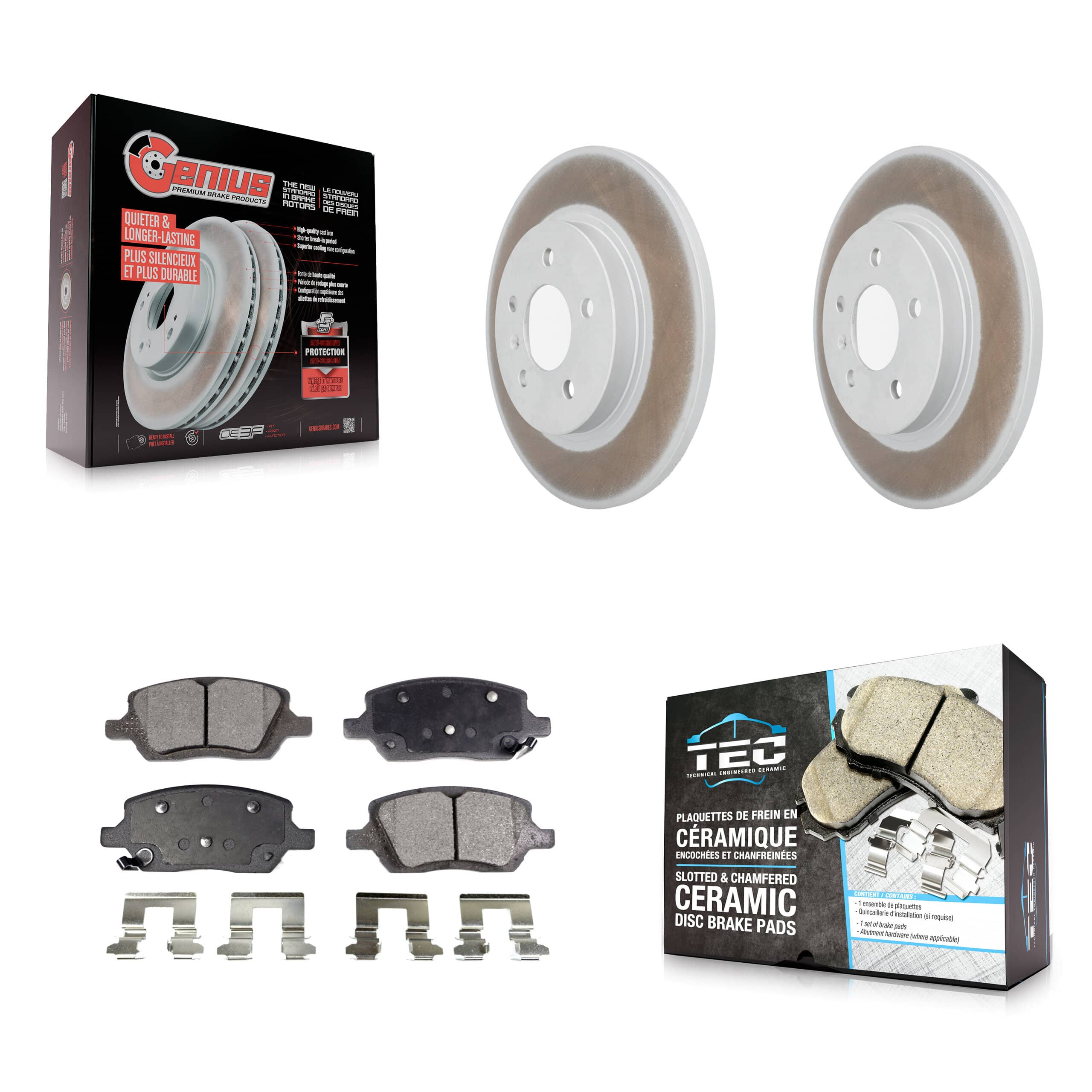 Transit Auto - KGT-101302 - Rear Disc Brake Kits