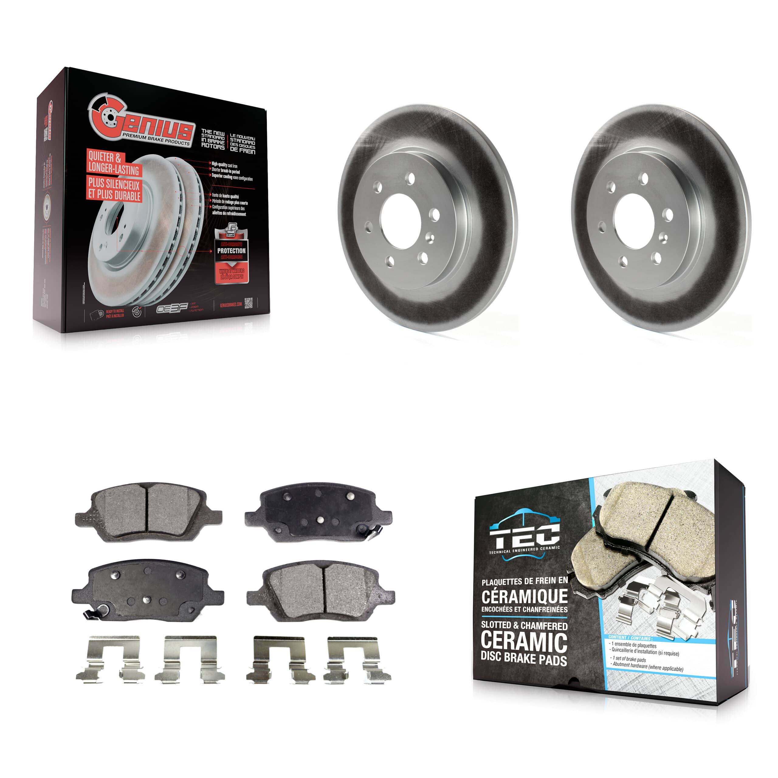 Transit Auto - KGT-101304 - Rear Disc Brake Kits