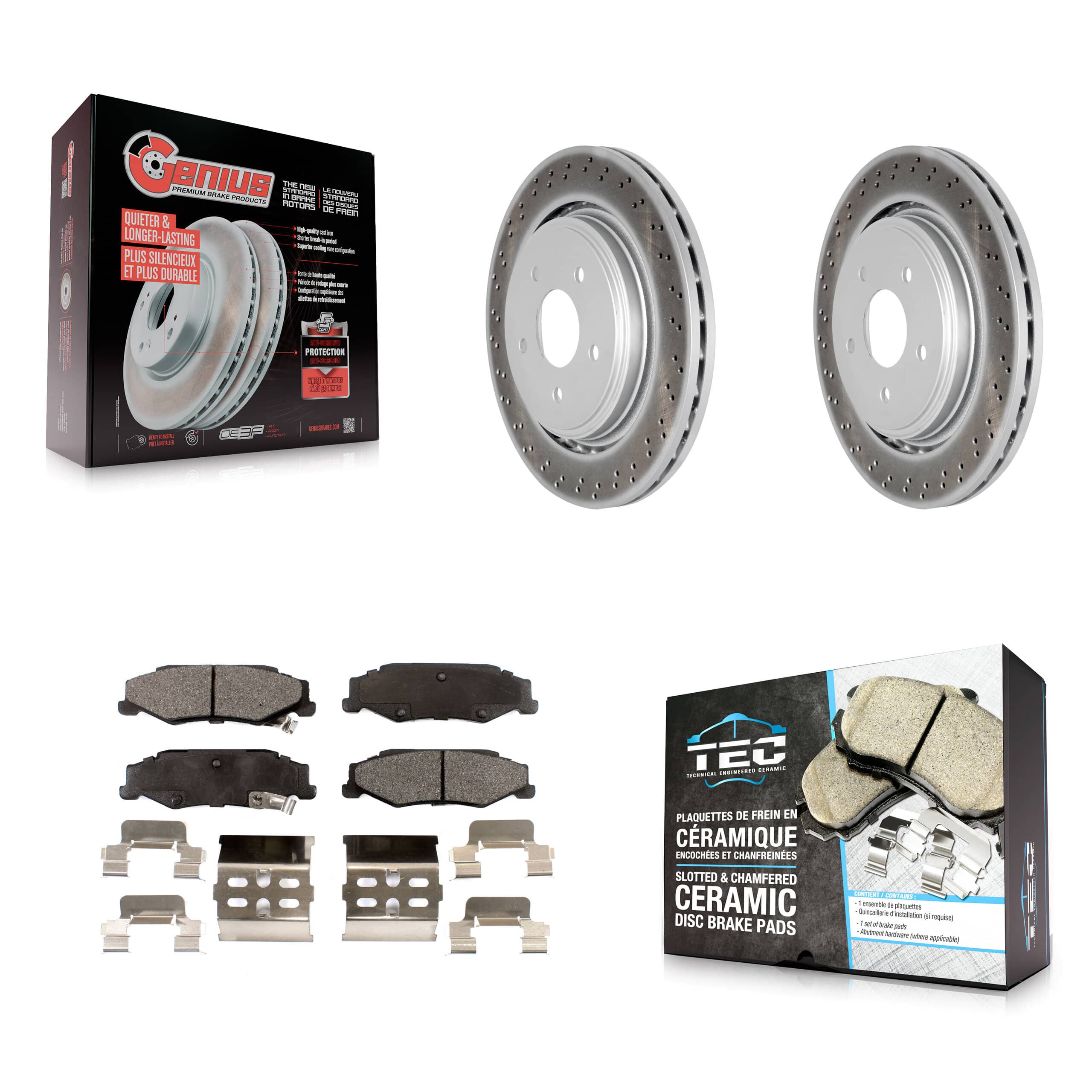 Transit Auto - KGT-101306 - Rear Disc Brake Kits