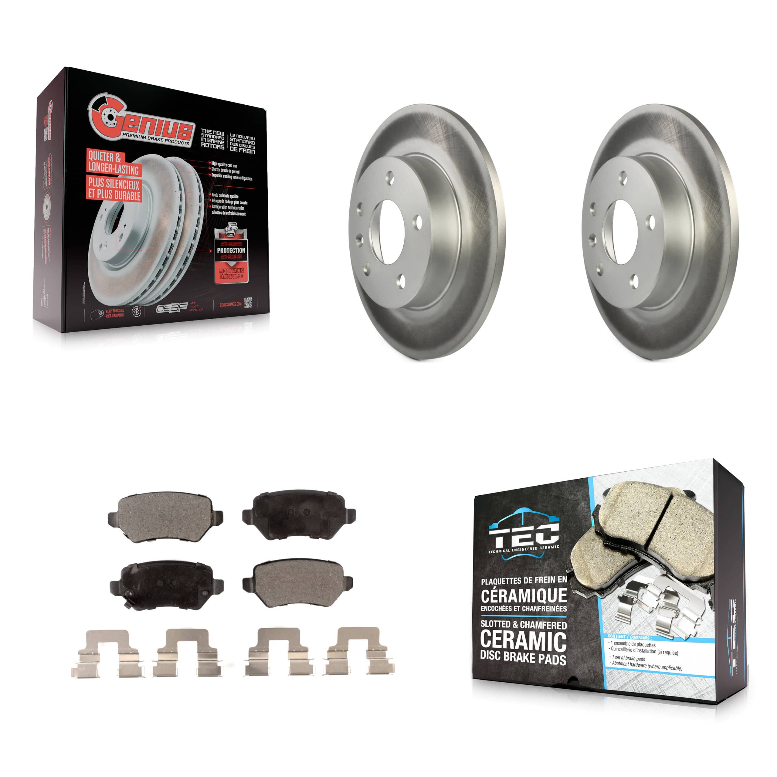 Transit Auto - KGT-101314 - Rear Disc Brake Kits