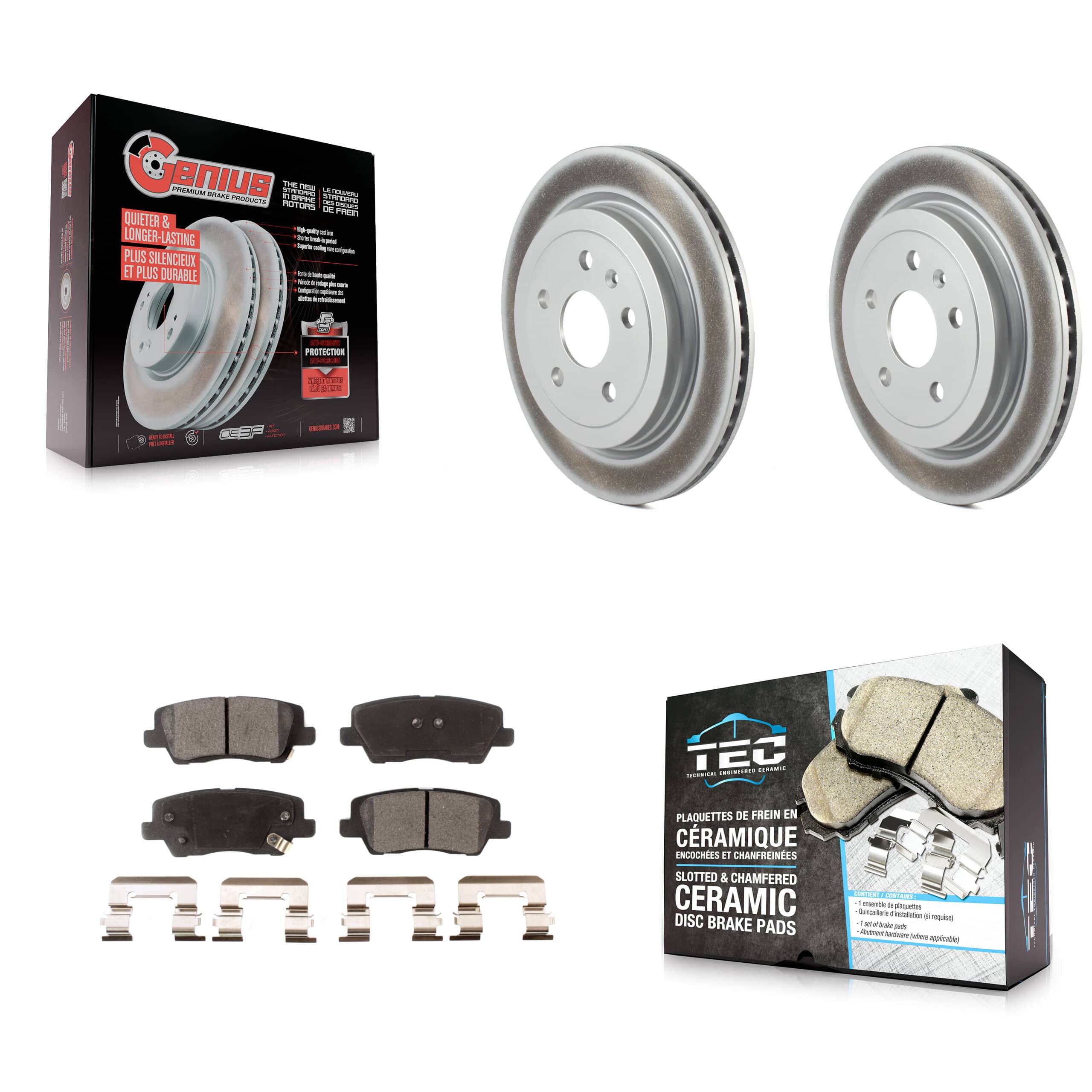 Transit Auto - KGT-101320 - Rear Disc Brake Kits