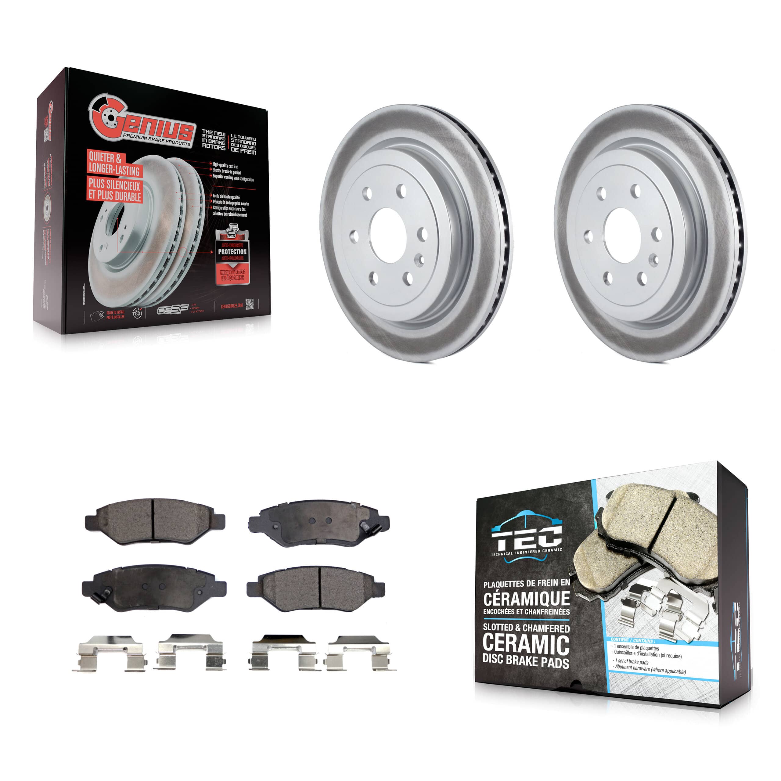 Transit Auto - KGT-101321 - Rear Disc Brake Kits