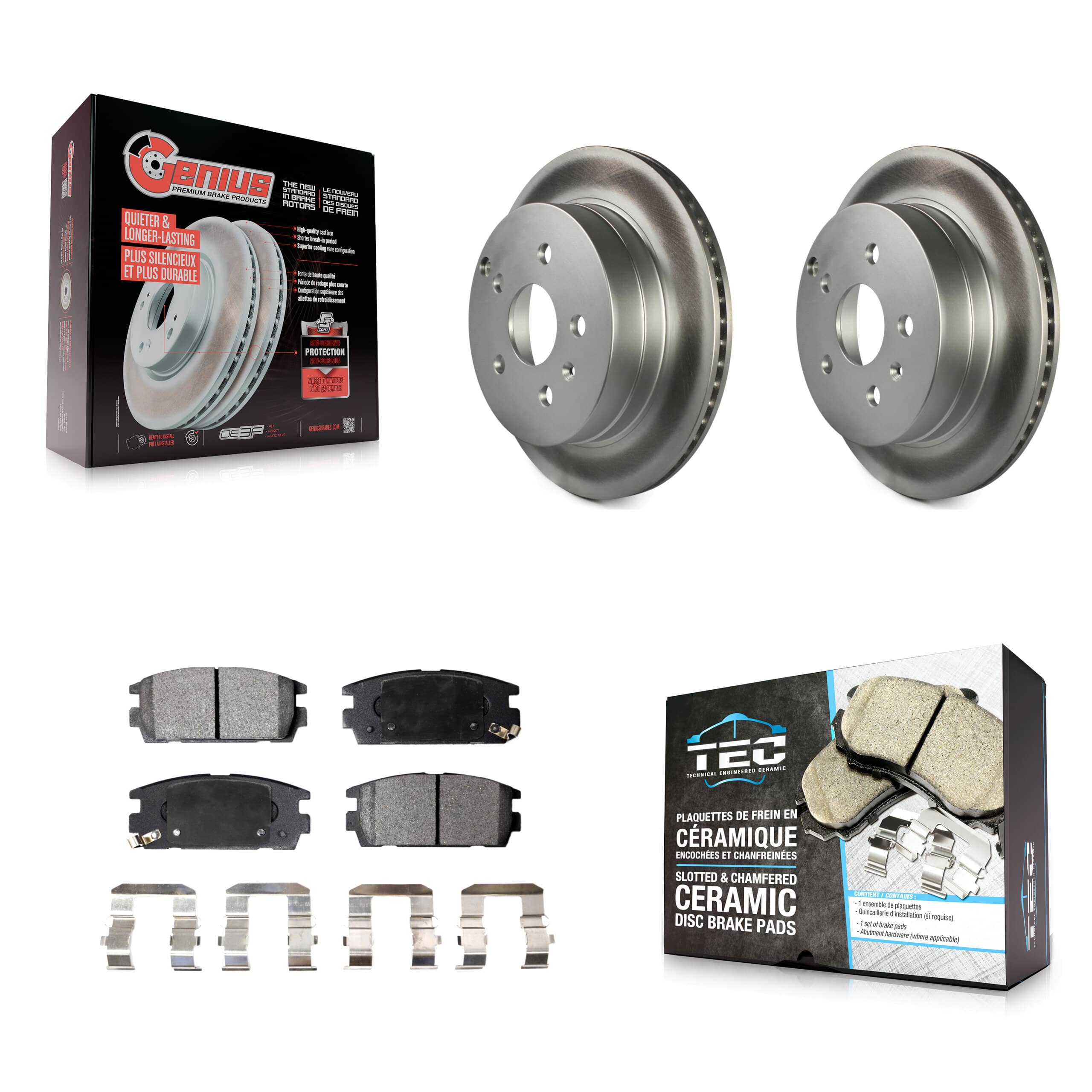 Transit Auto - KGT-101322 - Rear Disc Brake Kits