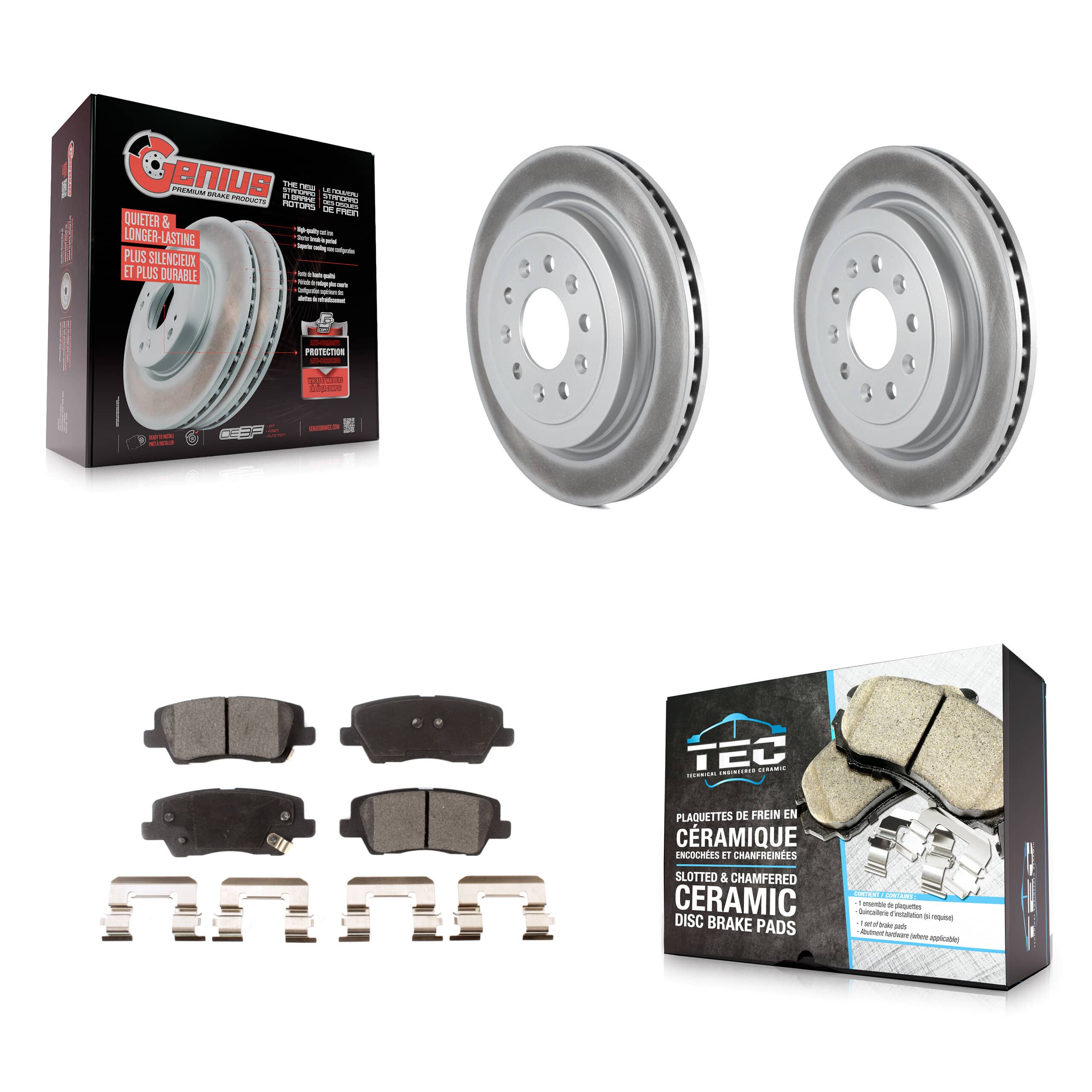 Transit Auto - KGT-101333 - Rear Disc Brake Kits