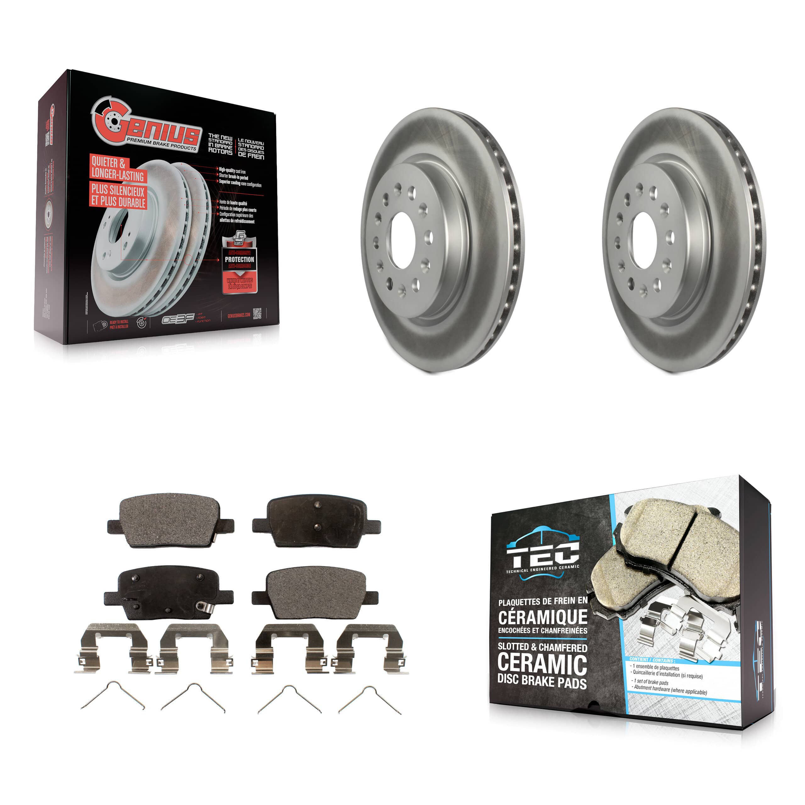 Transit Auto - KGT-101335 - Rear Disc Brake Kits
