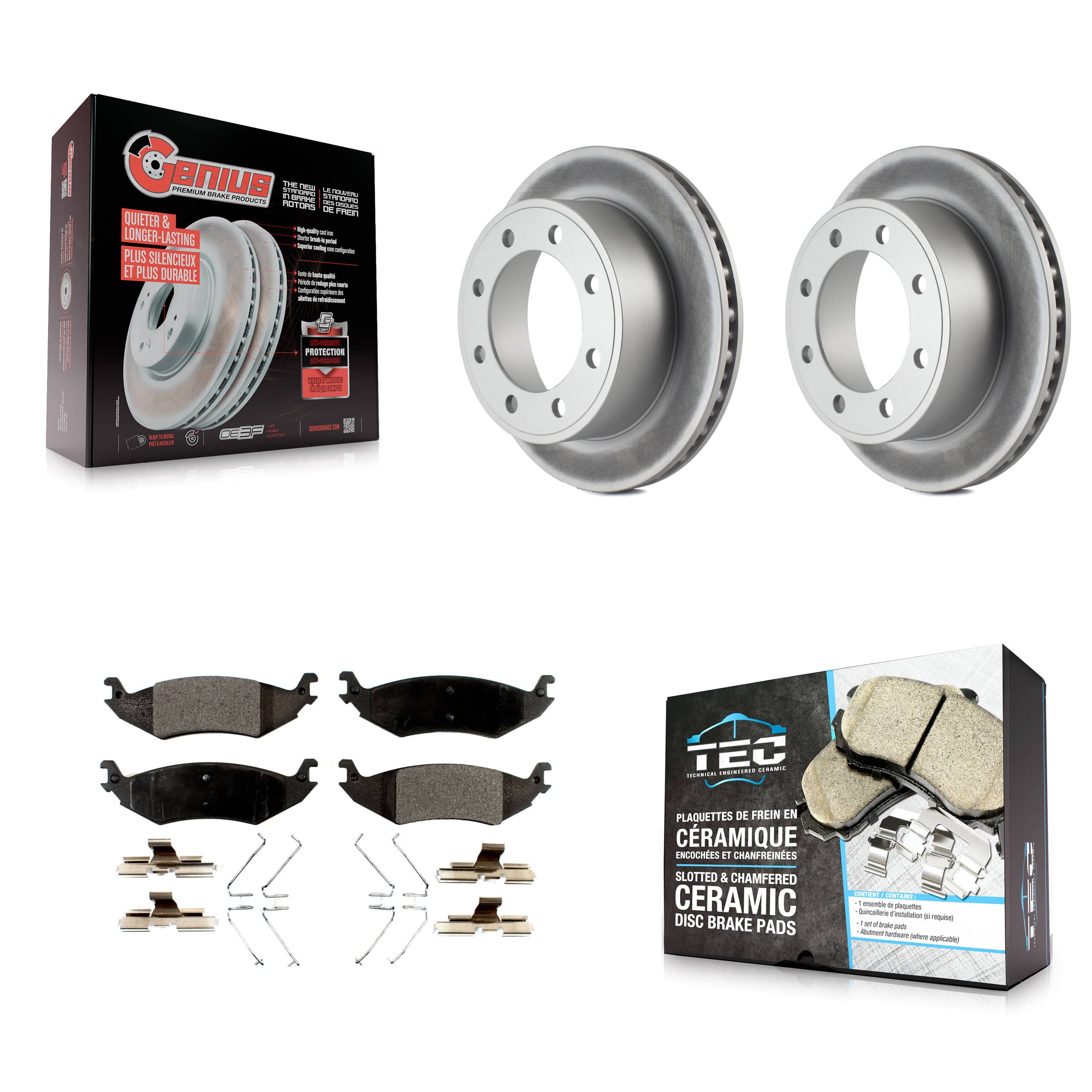 Transit Auto - KGT-101341 - Rear Disc Brake Kits