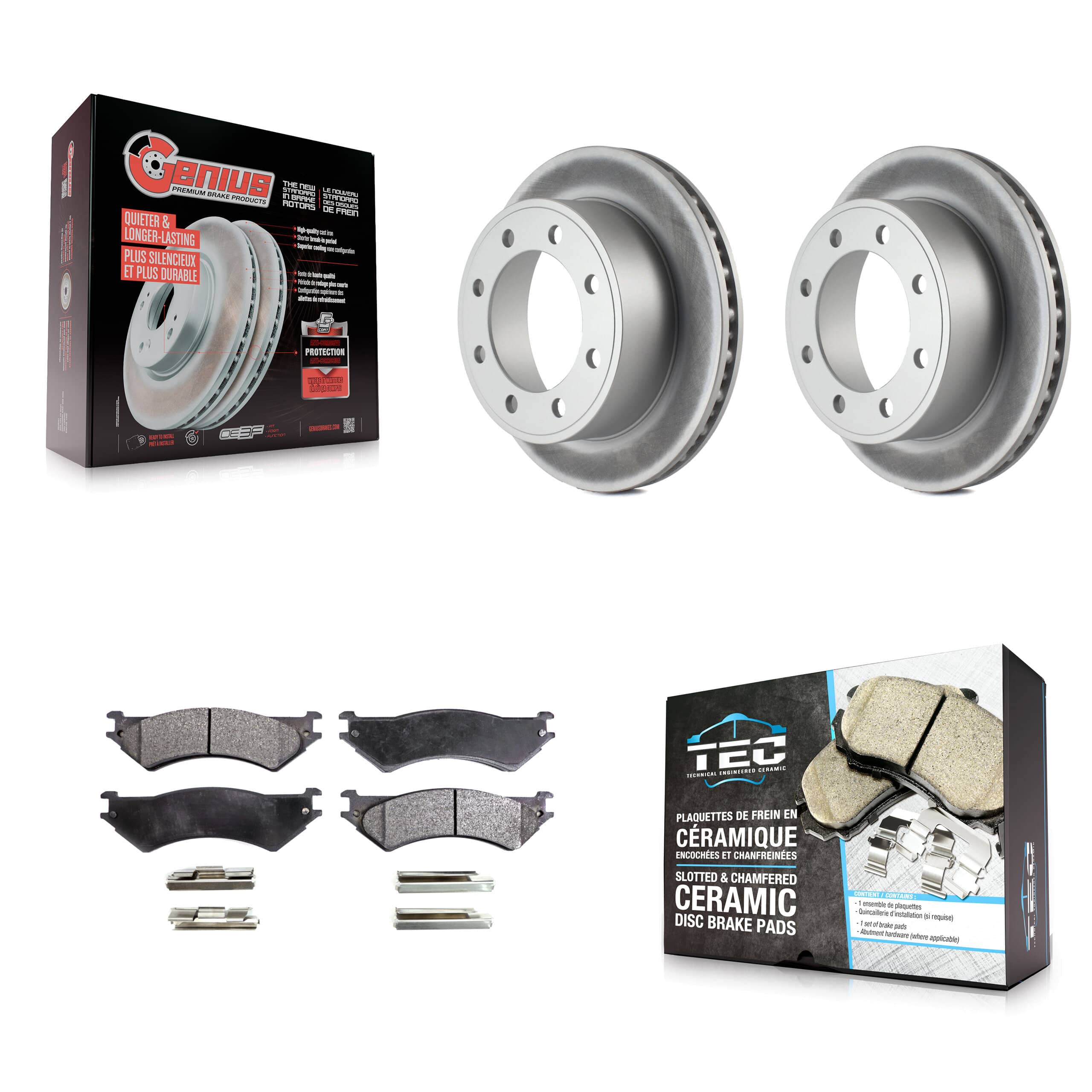 Transit Auto - KGT-101342 - Rear Disc Brake Kits