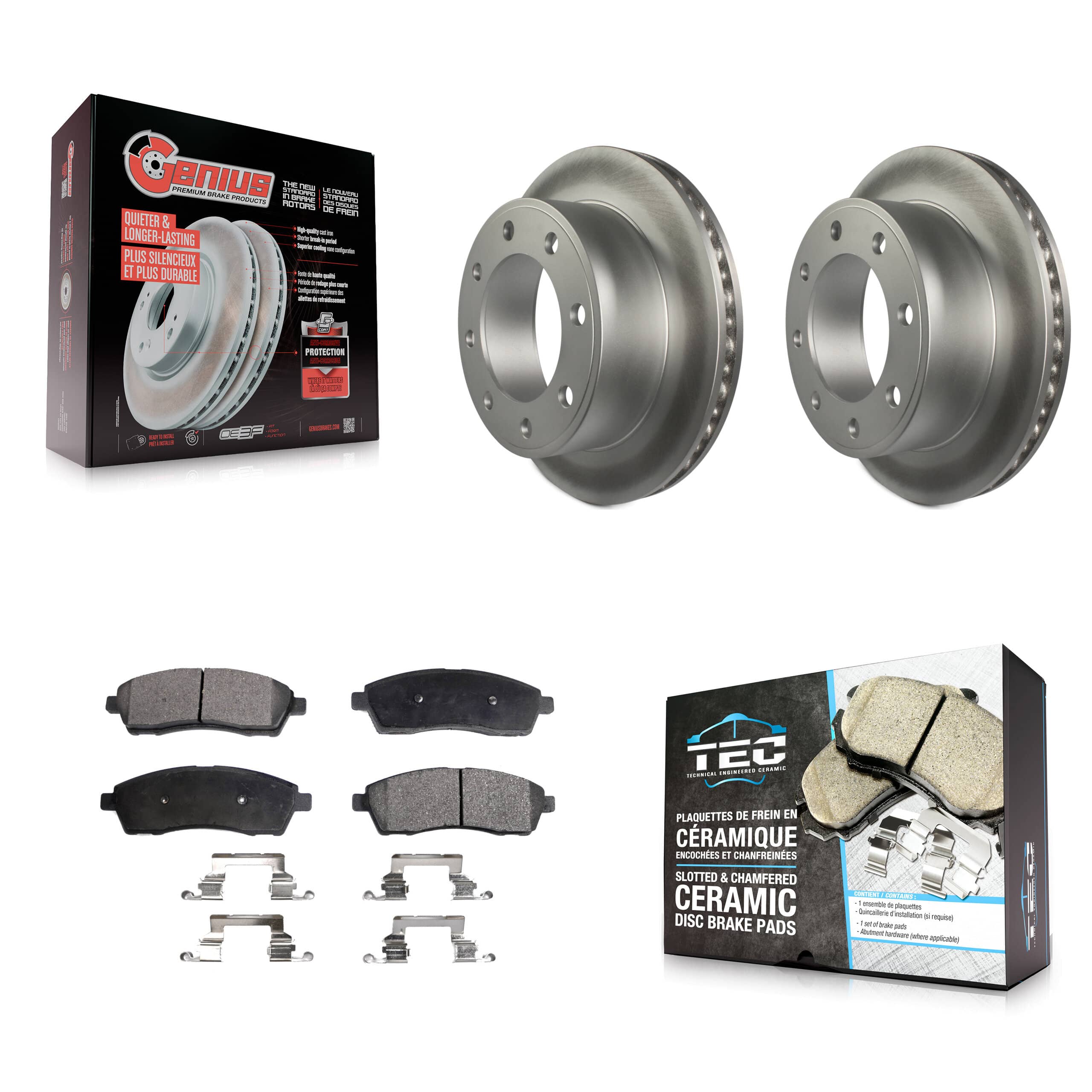 Transit Auto - KGT-101343 - Rear Disc Brake Kits