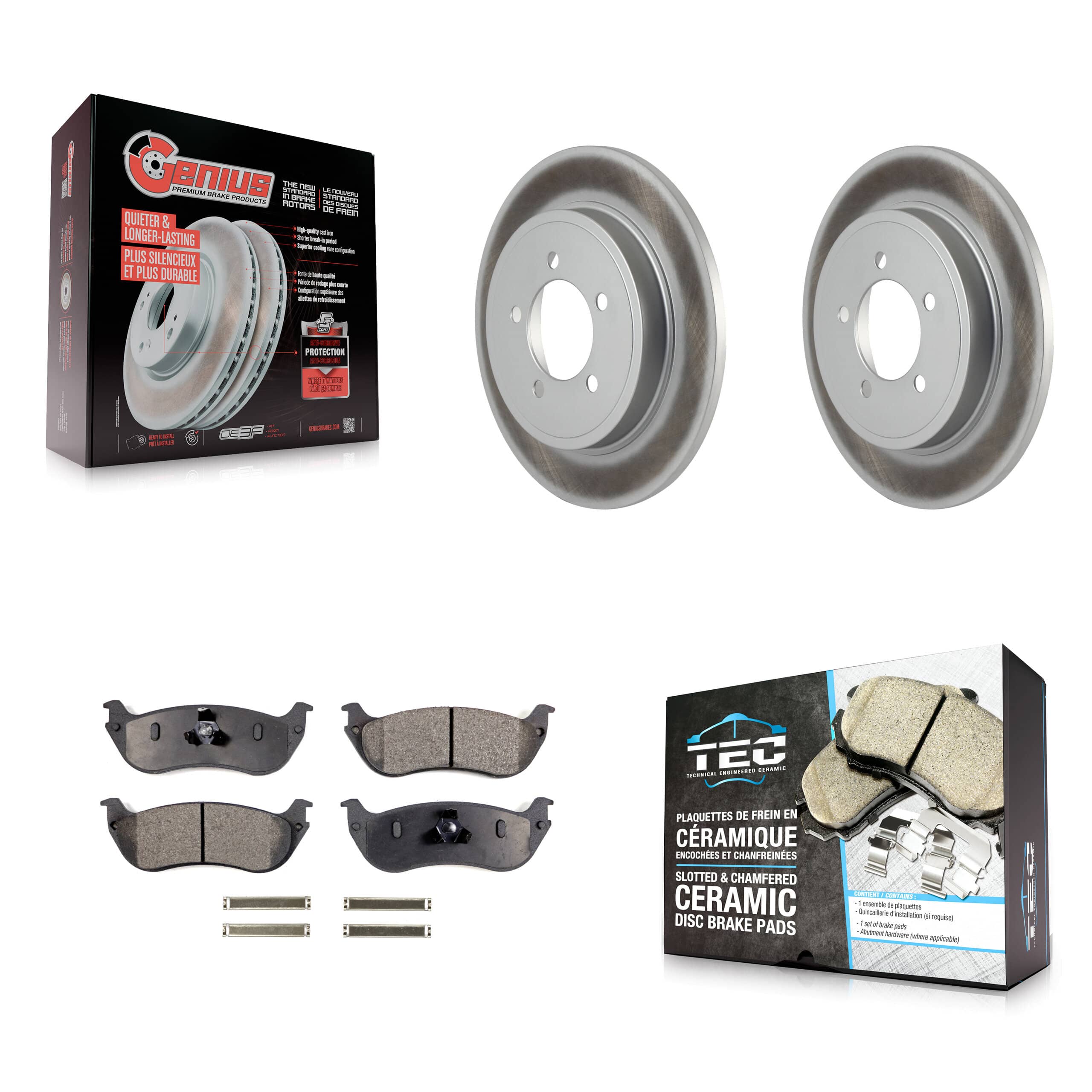 Transit Auto - KGT-101345 - Rear Disc Brake Kits
