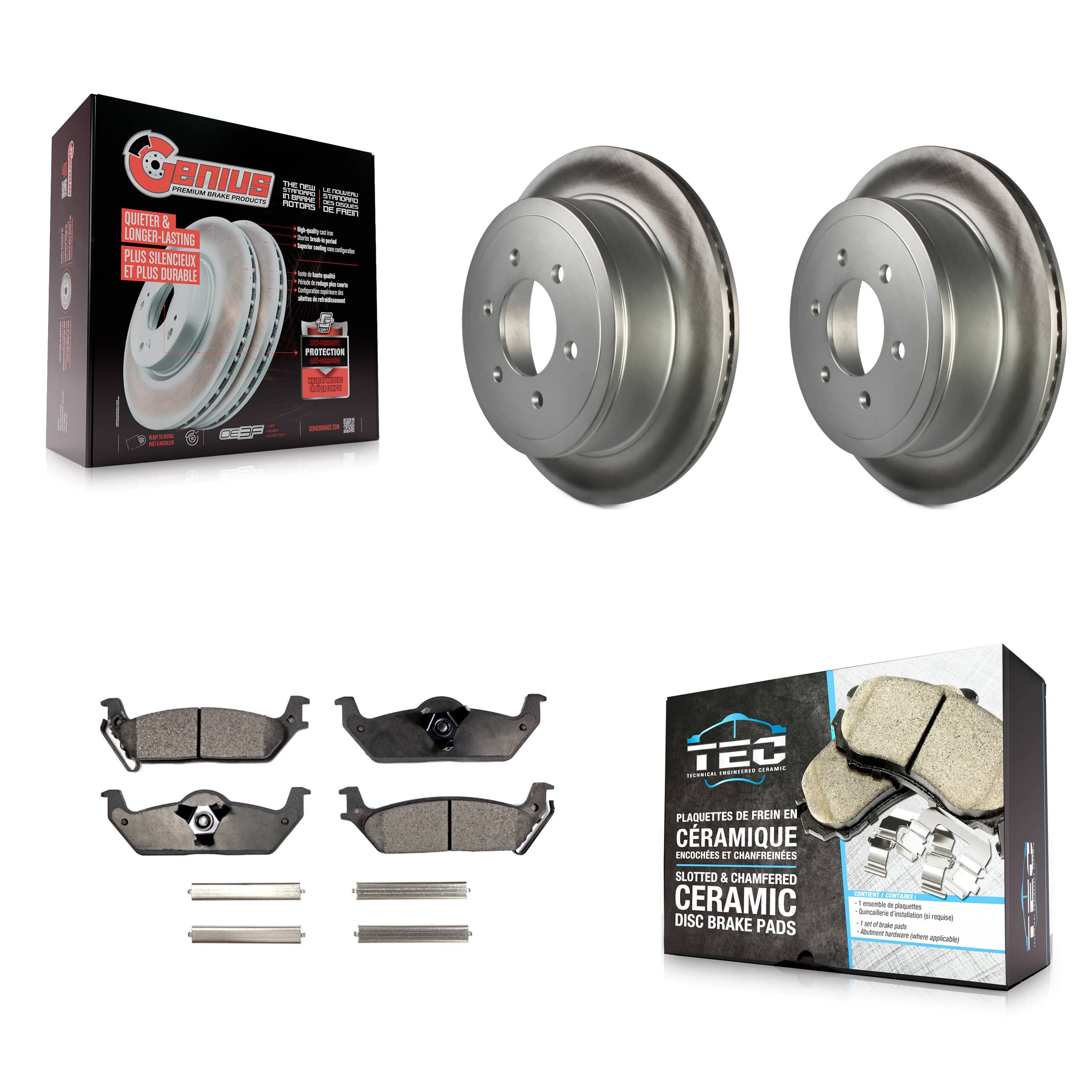 Transit Auto - KGT-101351 - Rear Disc Brake Kits
