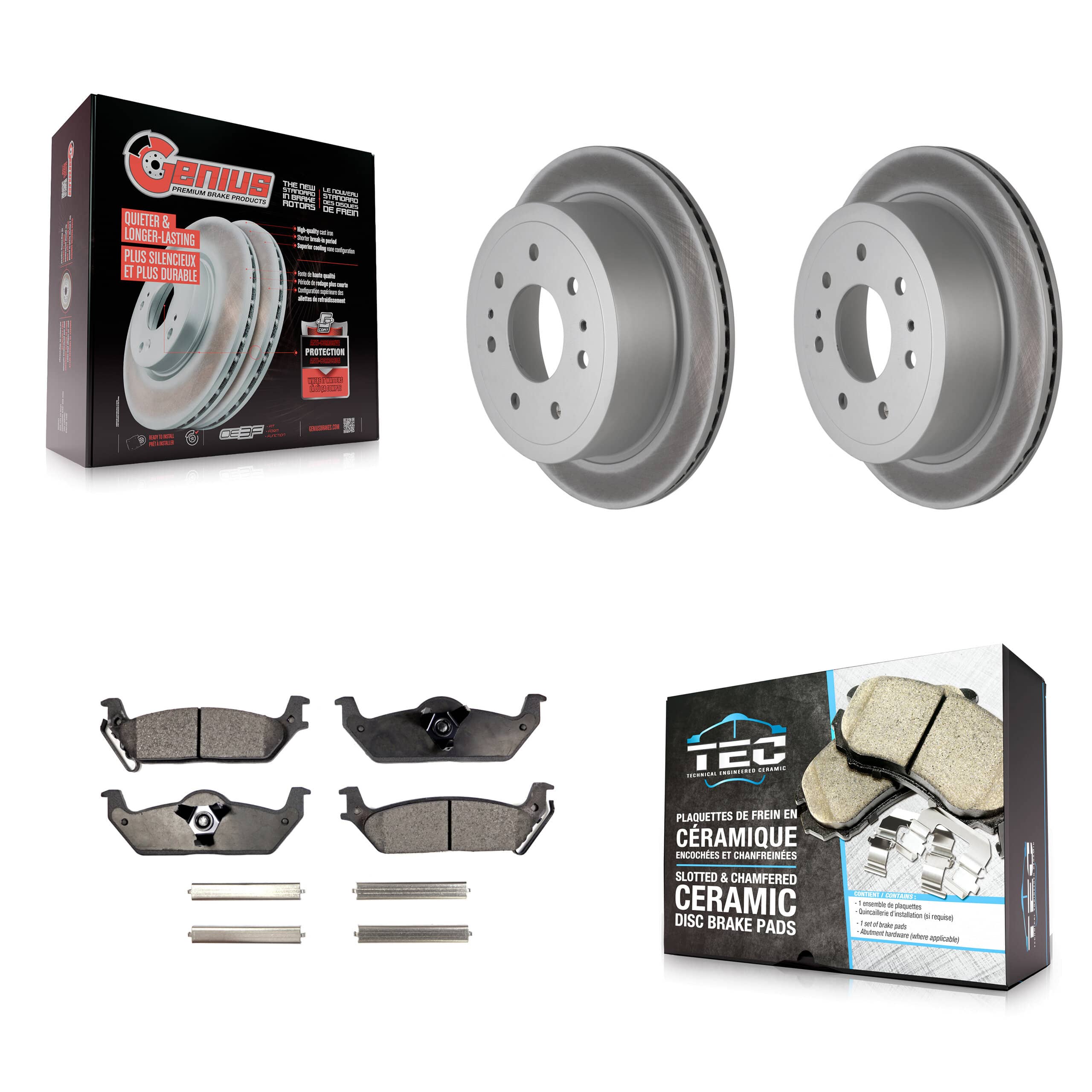 Transit Auto - KGT-101352 - Rear Disc Brake Kits