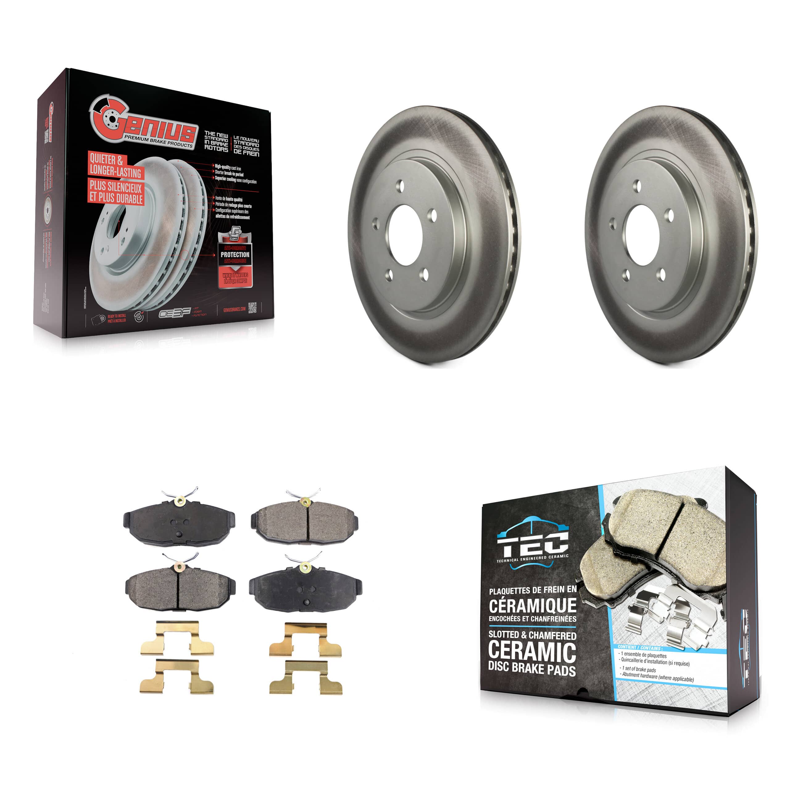 Transit Auto - KGT-101355 - Rear Disc Brake Kits