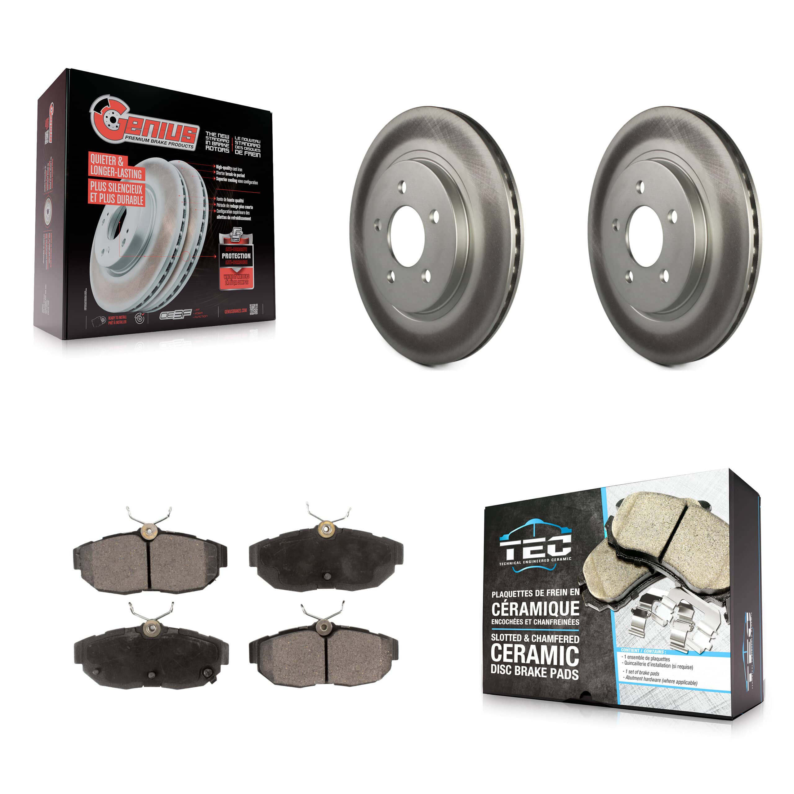 Transit Auto - KGT-101356 - Rear Disc Brake Kits
