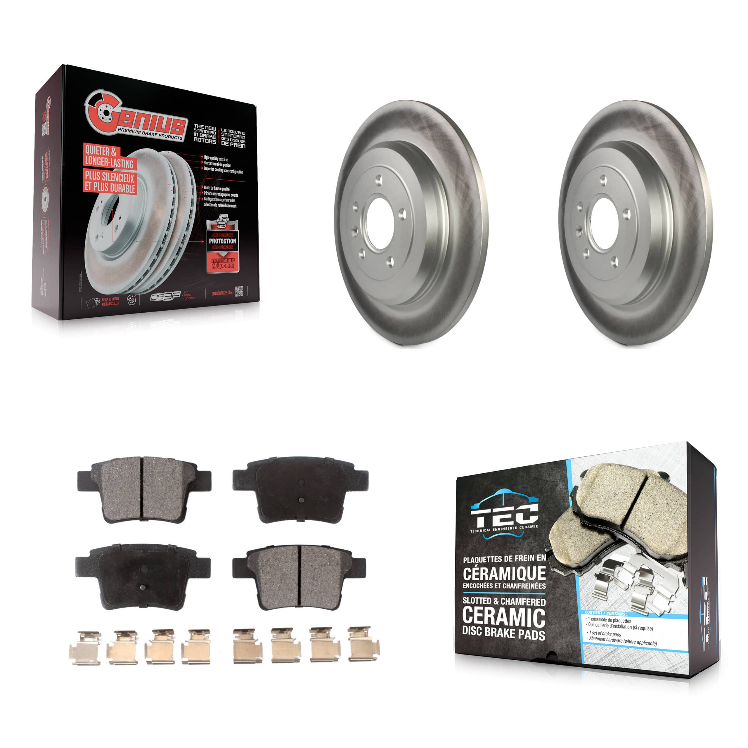 Transit Auto - KGT-101370 - Rear Disc Brake Kits